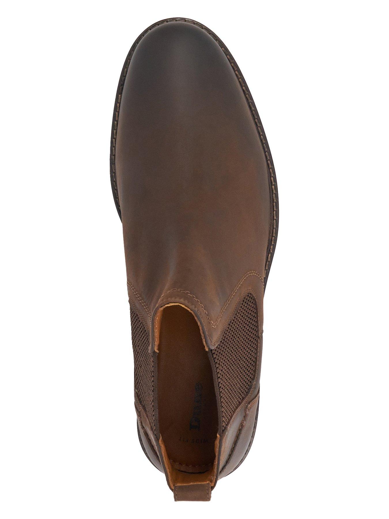Image 4 of 6 of Dune London Chorleys Dune Mens Wide Fit - Brown