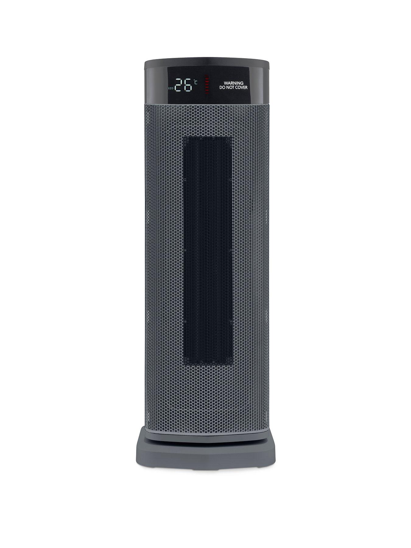 Morphy Richards Unisex Grey Heatflux 2Kw Digital Ceramic Tower Fan Heater With Remote Control Single - Image 4