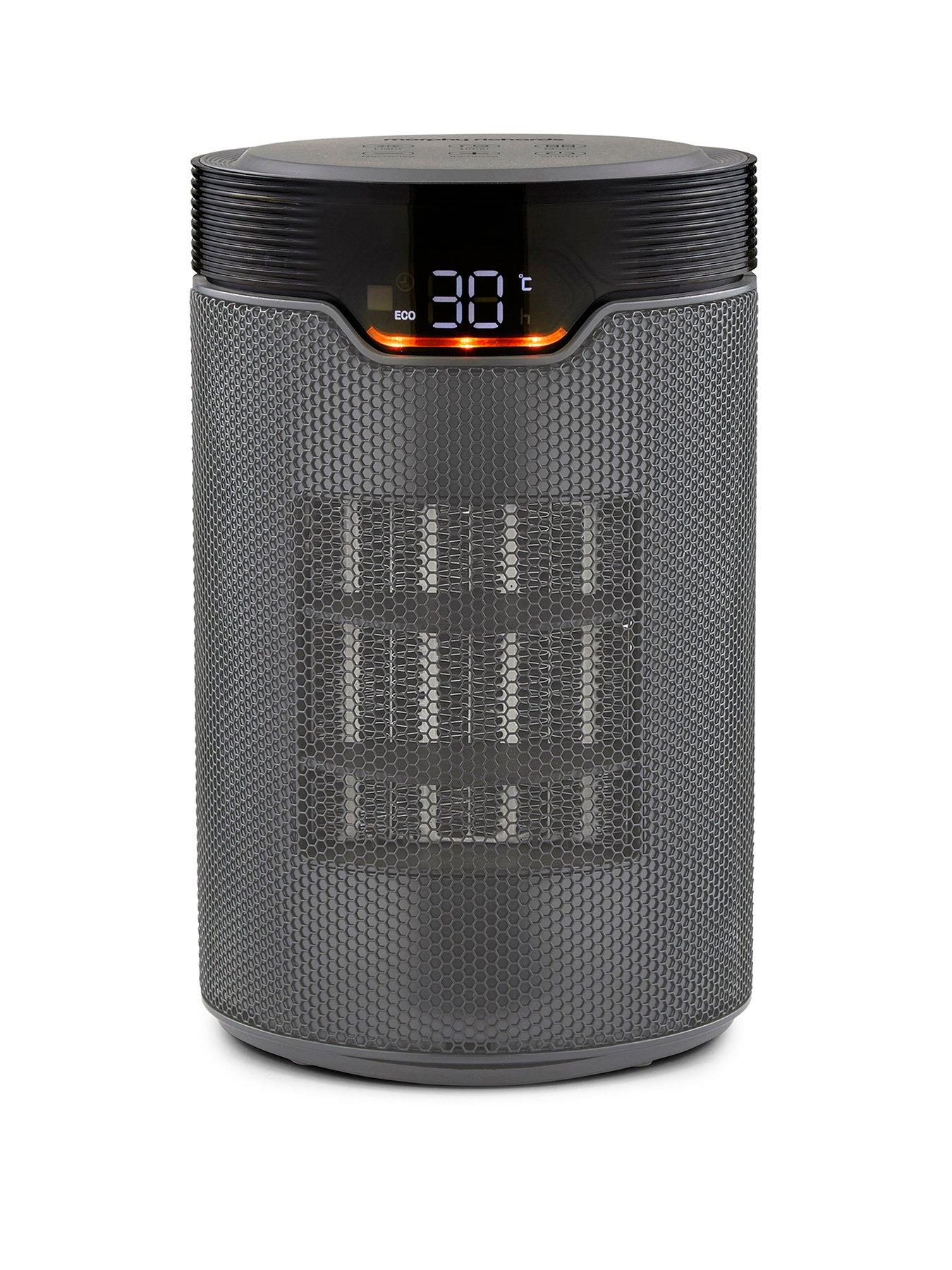 Morphy Richards Grey Heatflux 1.5Kw Bedside Ceramic Fan Heater With Remote Control - Image 4