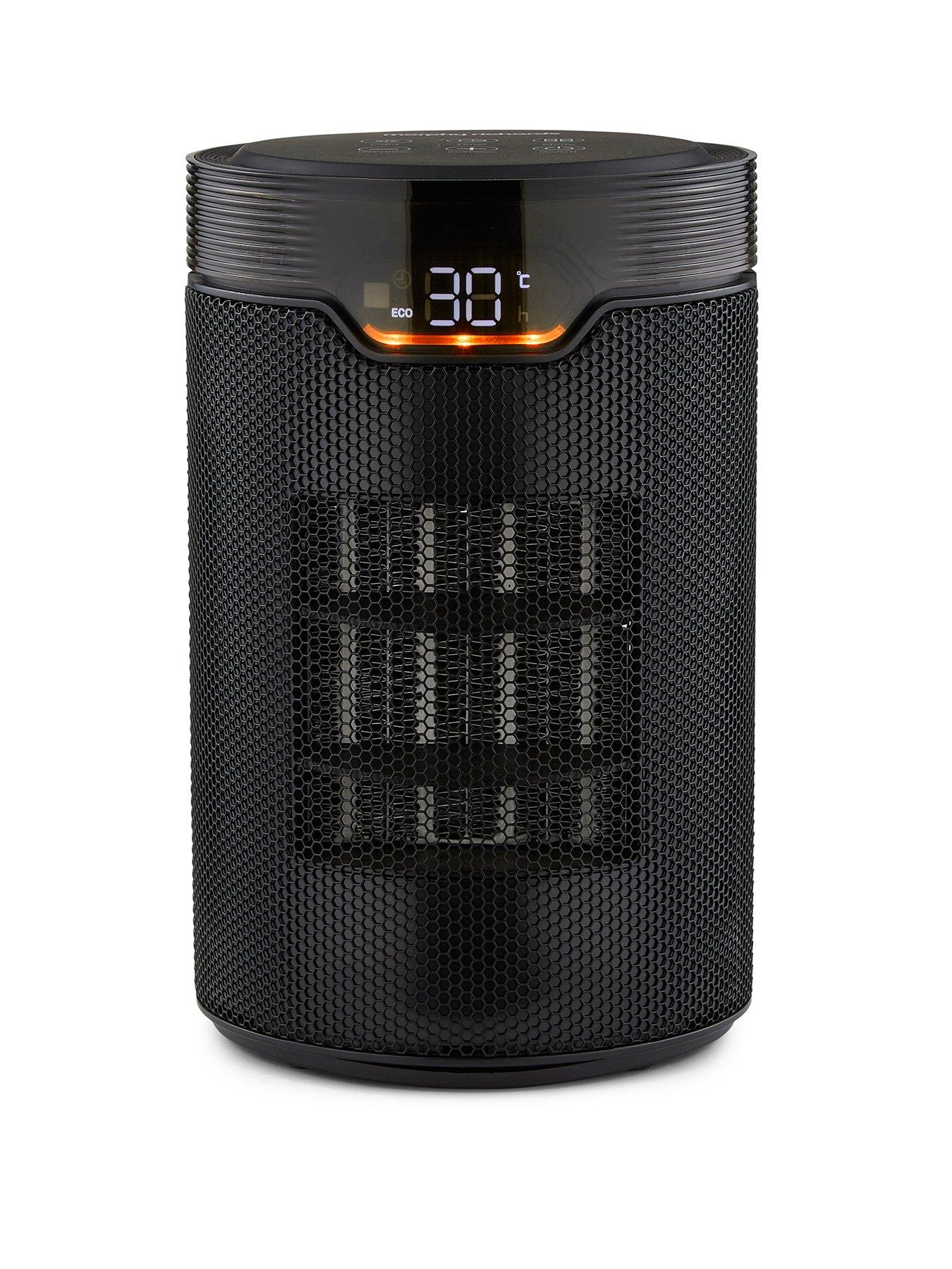 Morphy Richards Black Heatflux 1.5Kw Bedside Ceramic Fan Heater With Remote Control - Image 6