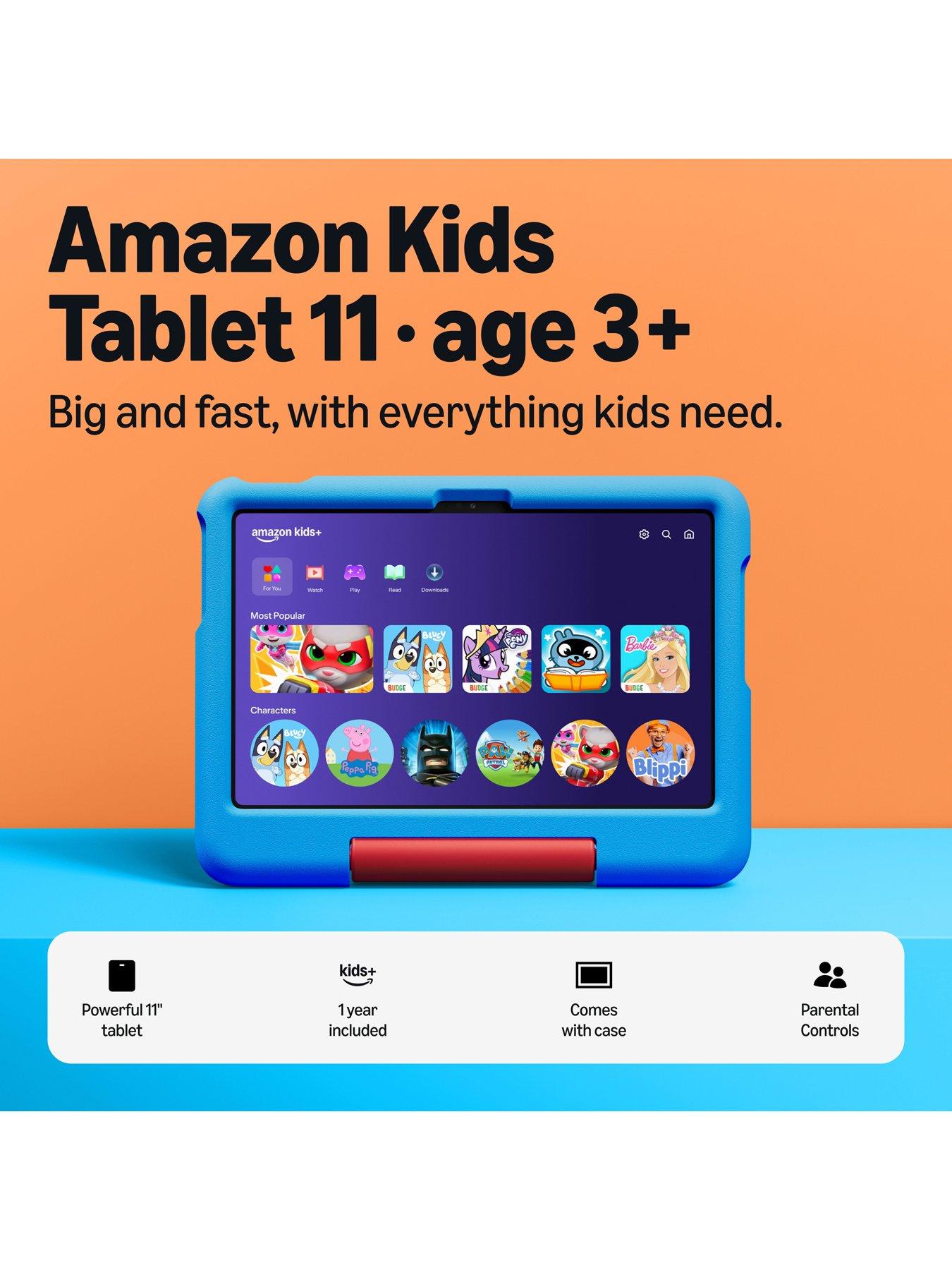 Image 2 of 7 of Amazon Kids Tablet 11 (2026 release) - Aquatic, 8GB, 64GB