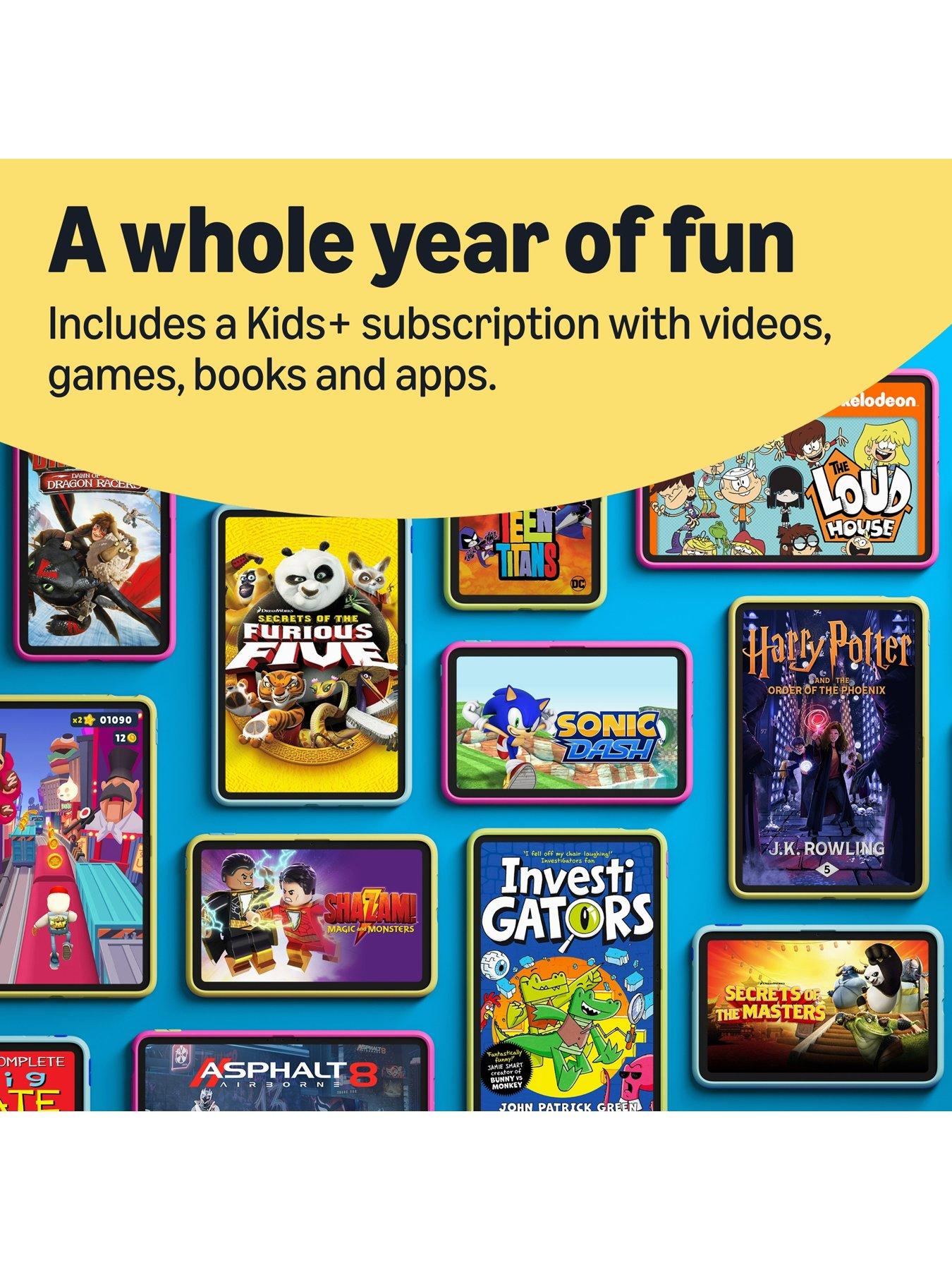 Image 3 of 7 of Amazon Kids Tablet 8 (2026 release) - Aquatic, 4GB, 64GB
