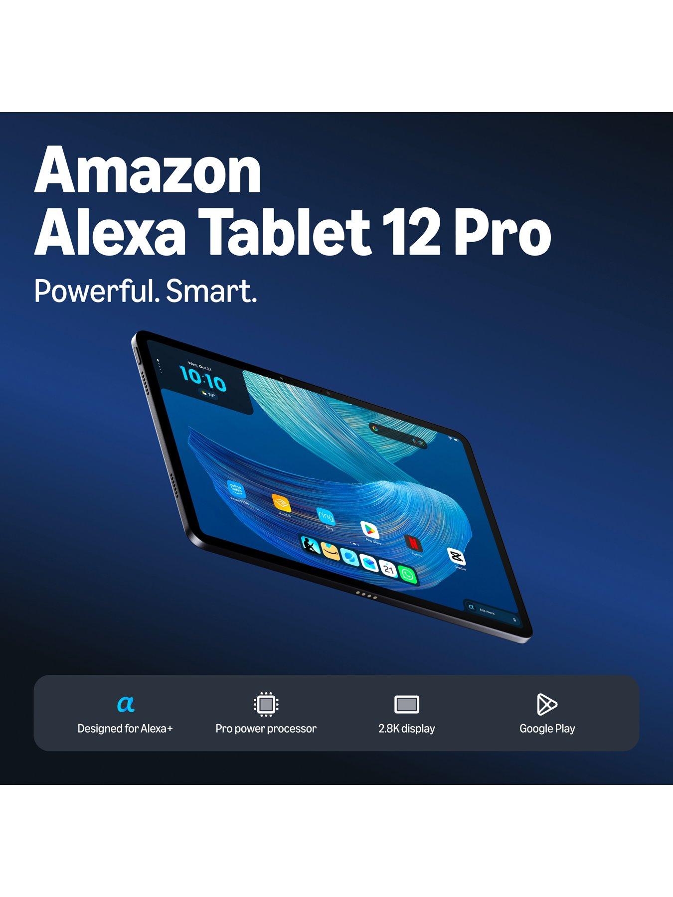 Image 2 of 7 of Amazon Alexa Tablet 12 Pro (2026 release) - Graphite, Glossy, 8GB, 128GB