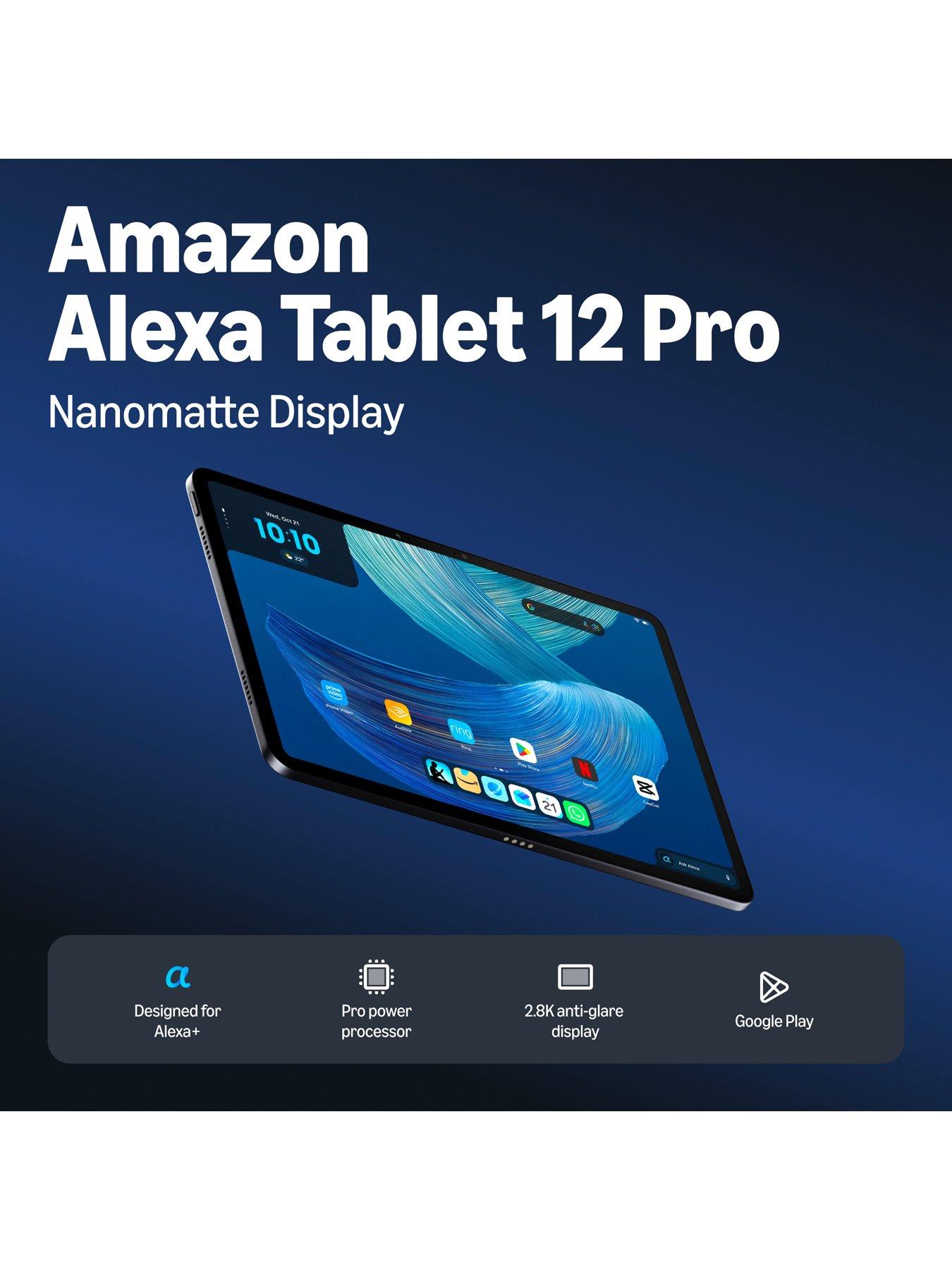 Image 2 of 7 of Amazon Alexa Tablet 12 Pro (2026 release) - Graphite, Matte, 16GB, 256GB