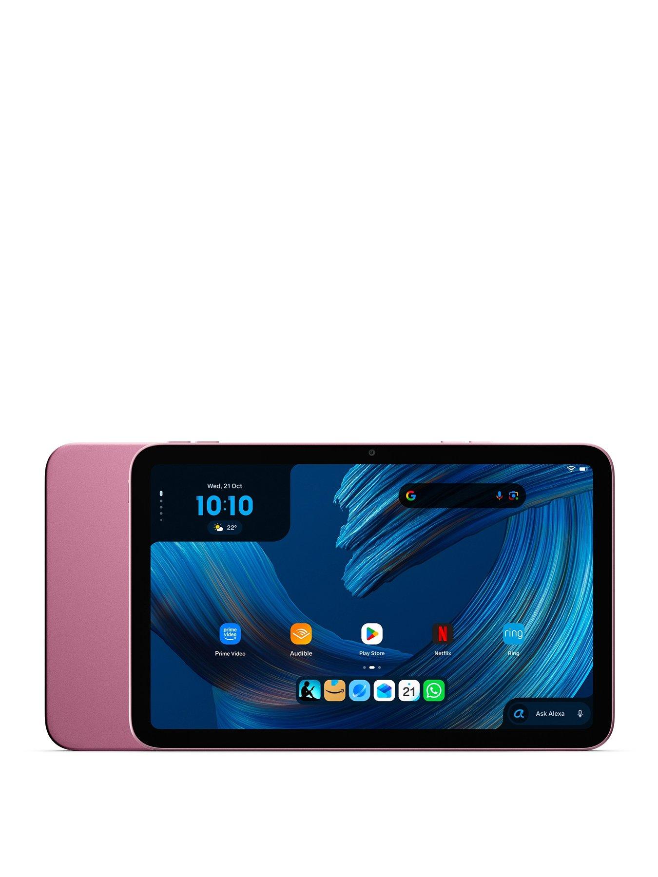 Image 1 of 7 of Amazon Alexa Tablet 8 (2026 release) - Rosette, 4GB, 64GB