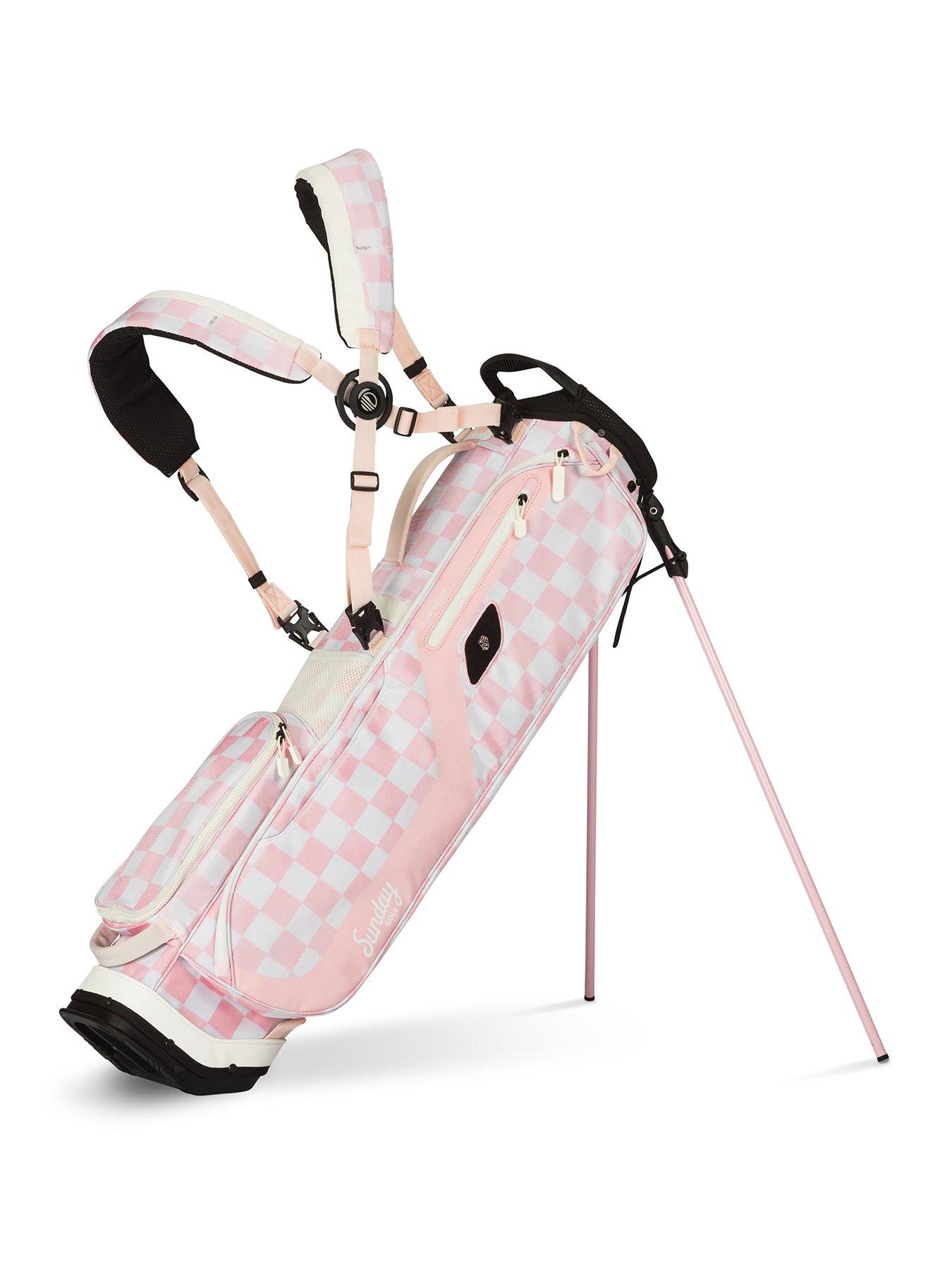 Image 1 of 8 of Sunday Golf EL CAMINO Golf Bag -P&W CHECKER