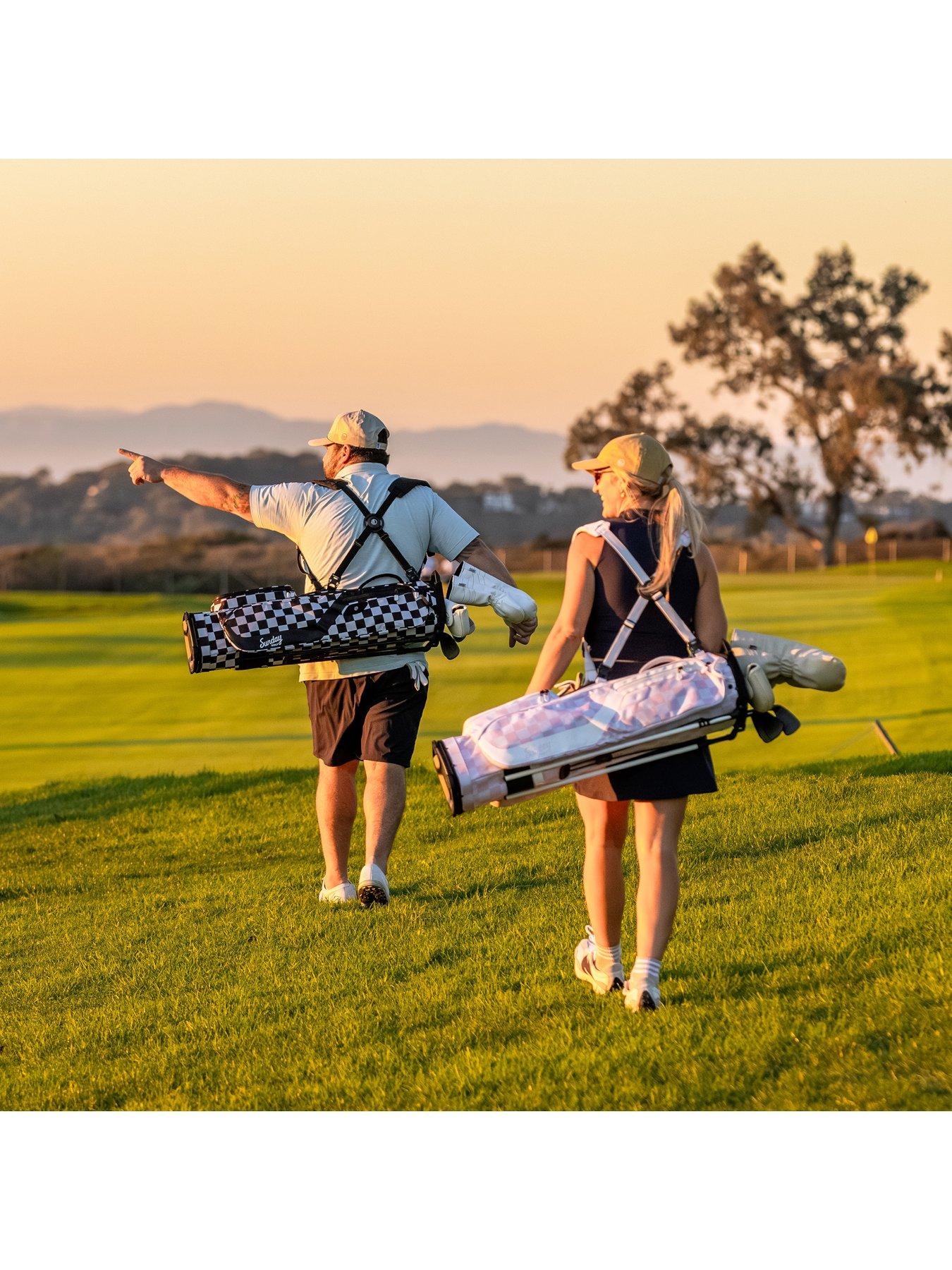 Image 5 of 8 of Sunday Golf EL CAMINO Golf Bag -P&W CHECKER