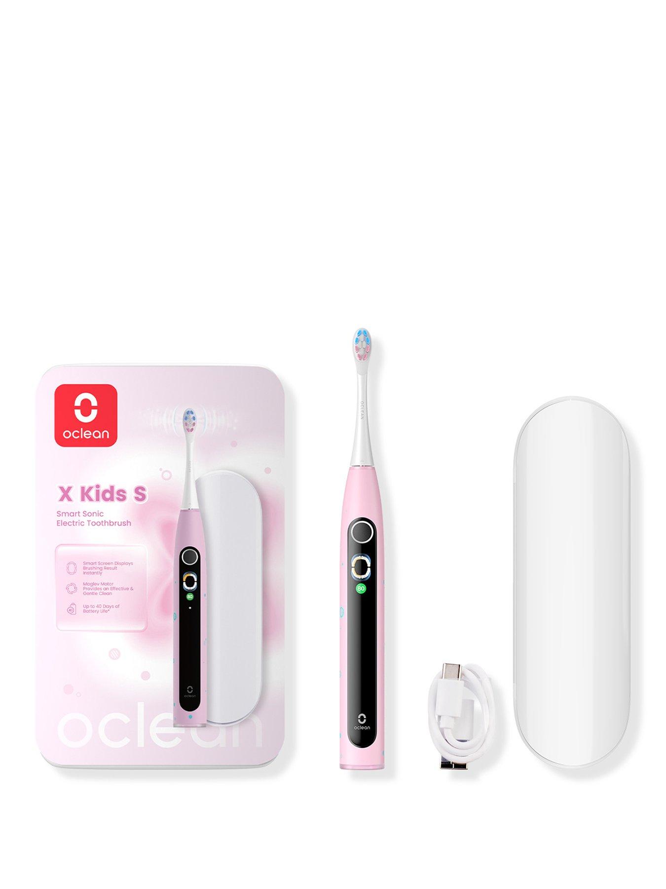Oclean X Kids Set Electric Toothbrush Pink Lloyds Pharmacy - Image 2