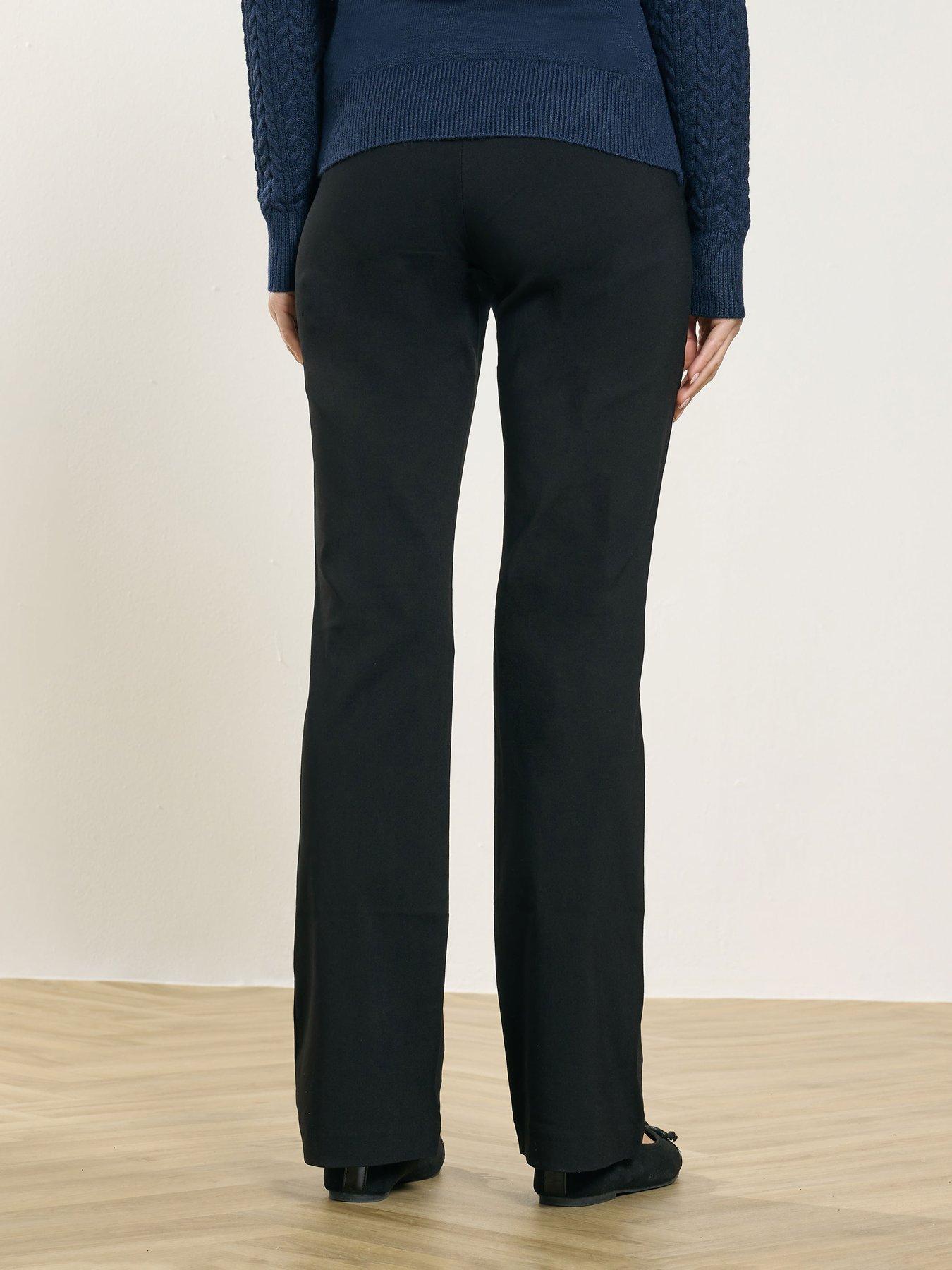 Image 2 of 4 of M&Co Petite Petite Bootcut Bengaline Trouser 27"