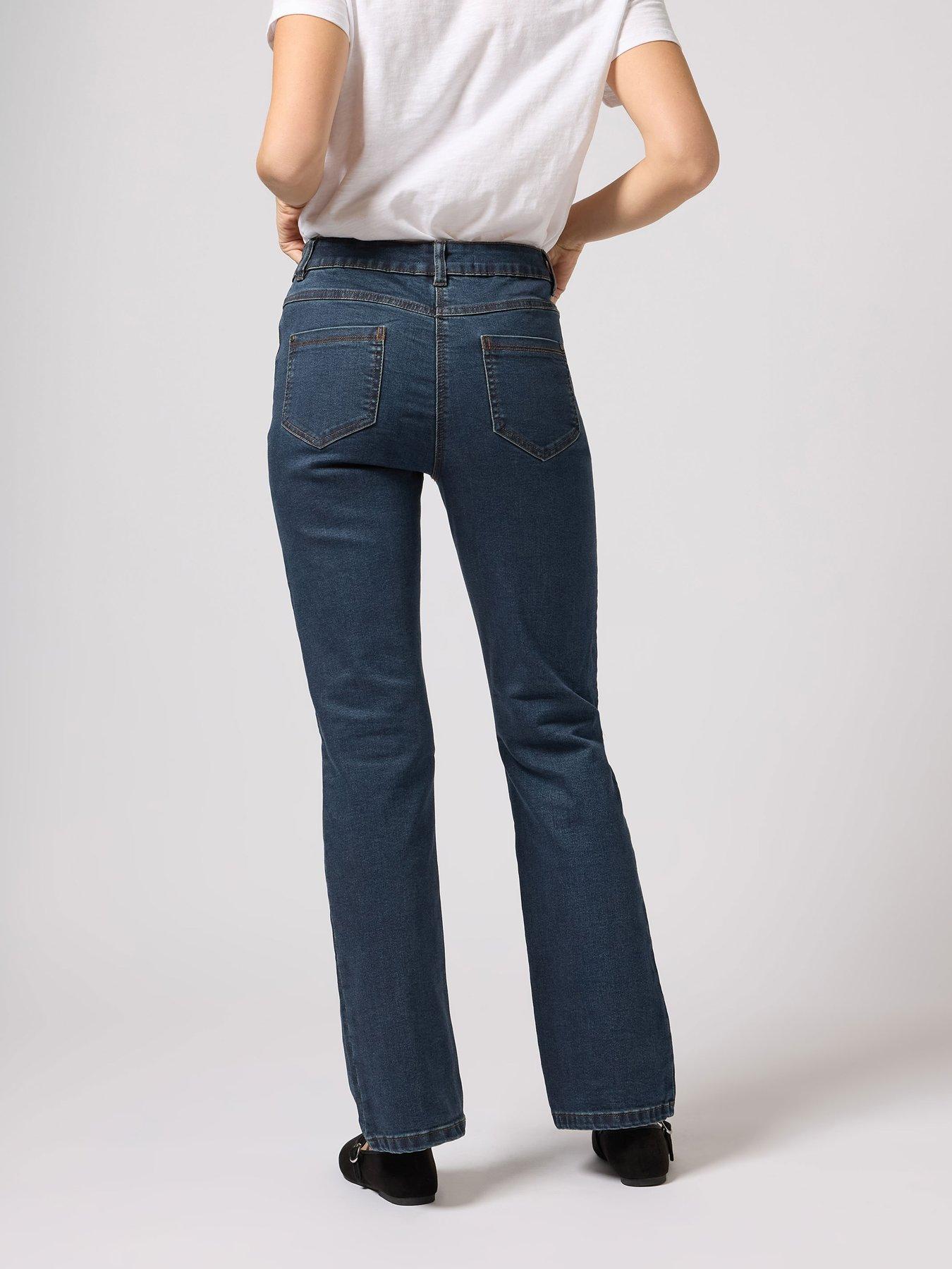 Image 2 of 4 of M&Co Petite Petite Indigo Bootcut Jean 27"