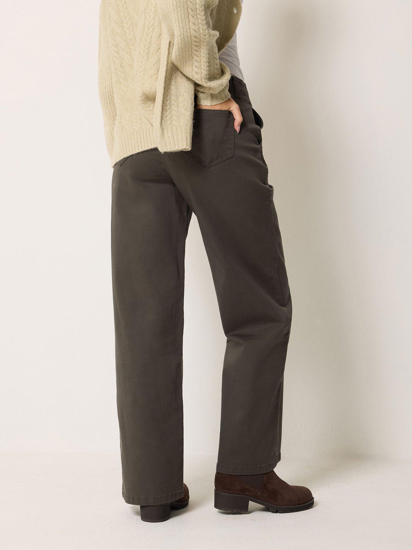 Image 2 of 4 of M&Co Petite Petite Wide Leg Jean 27"