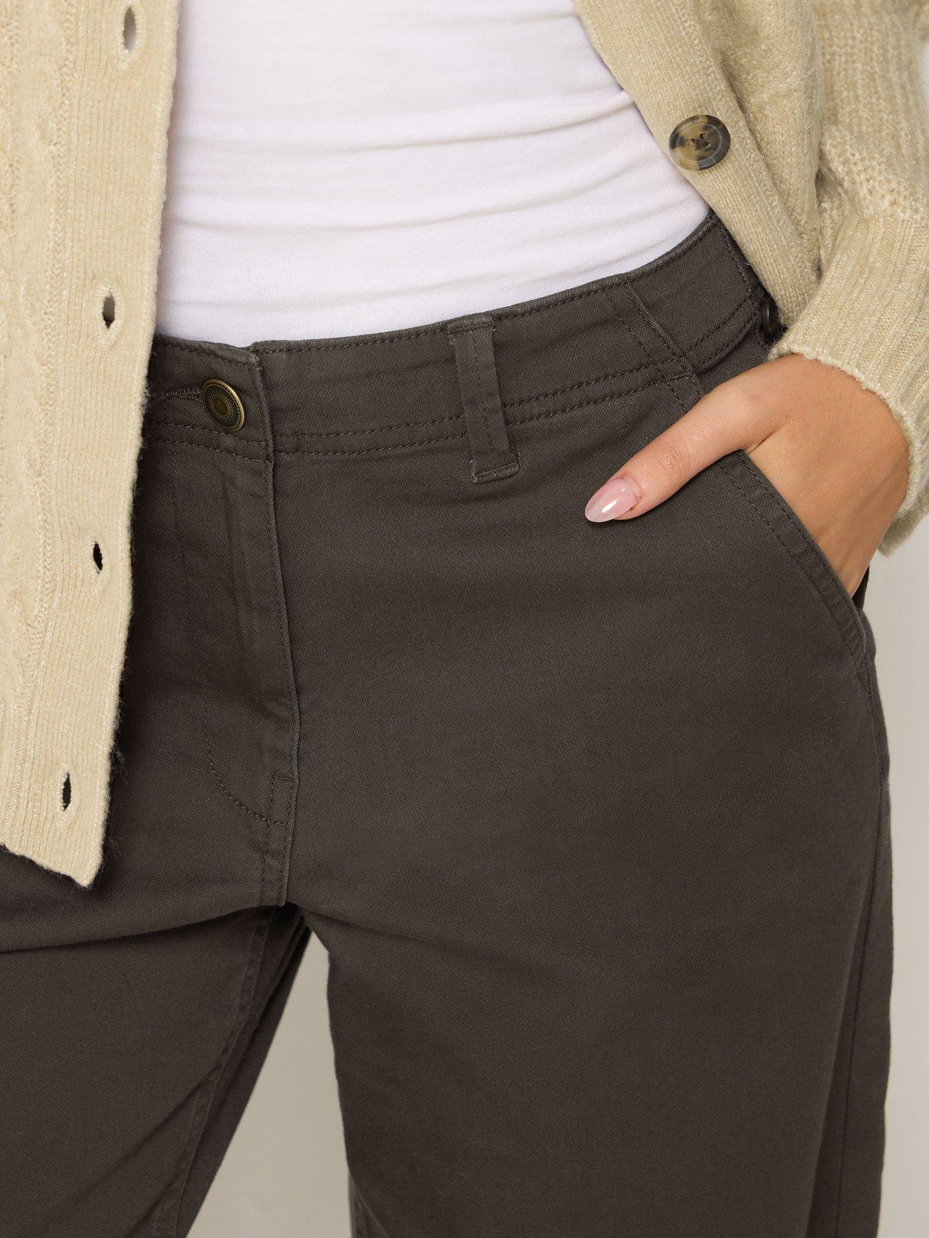 Image 4 of 4 of M&Co Petite Petite Wide Leg Jean 27"