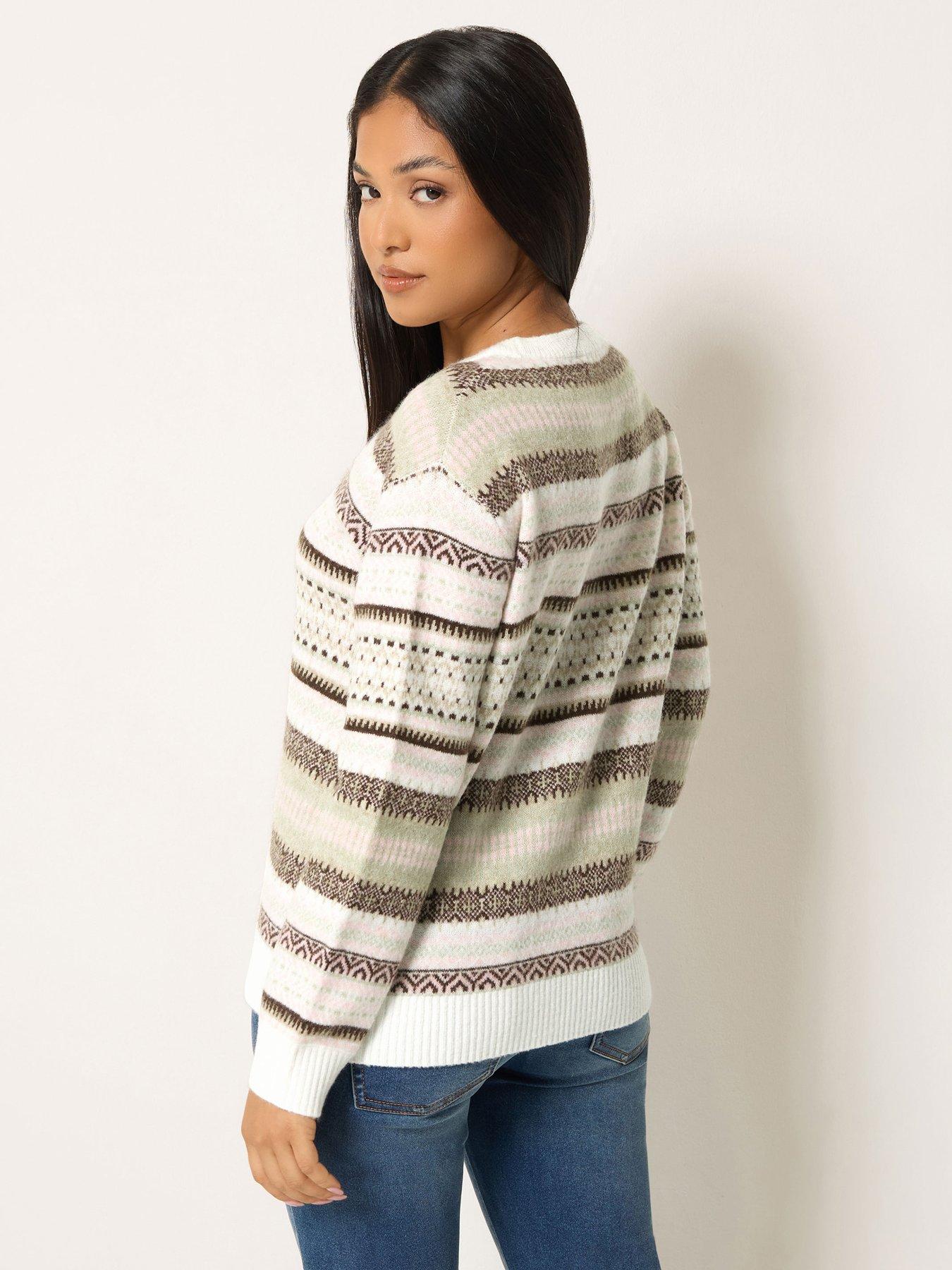 Image 2 of 4 of M&Co Petite Petite Fairisle Jumper