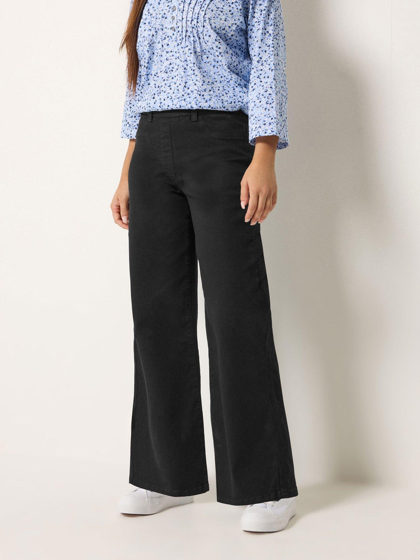 Image 1 of 4 of M&Co Petite Petite Petite Wide Leg Jegging 27"