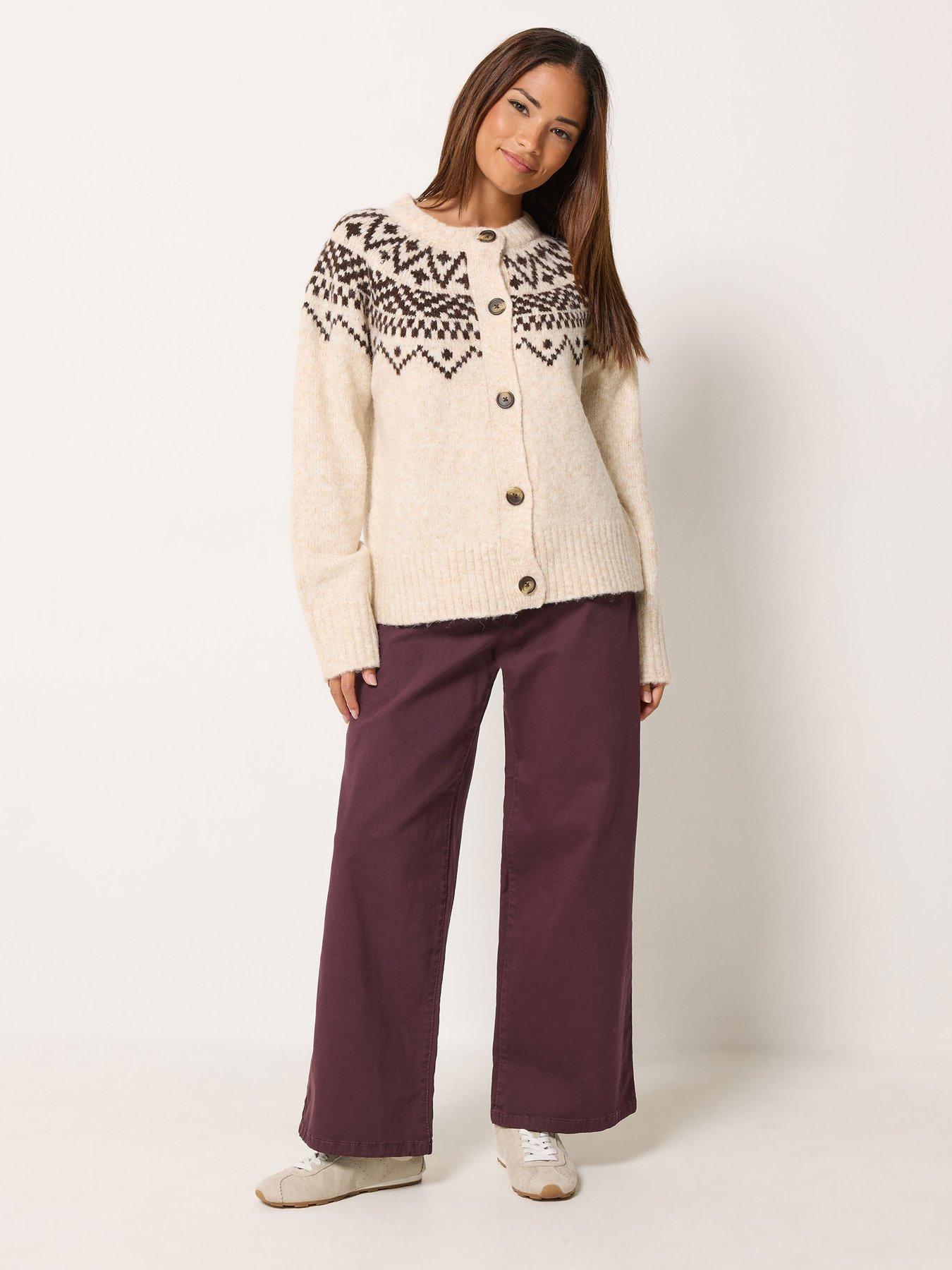 Image 3 of 4 of M&Co Petite Petite Wide Leg Jegging 27"