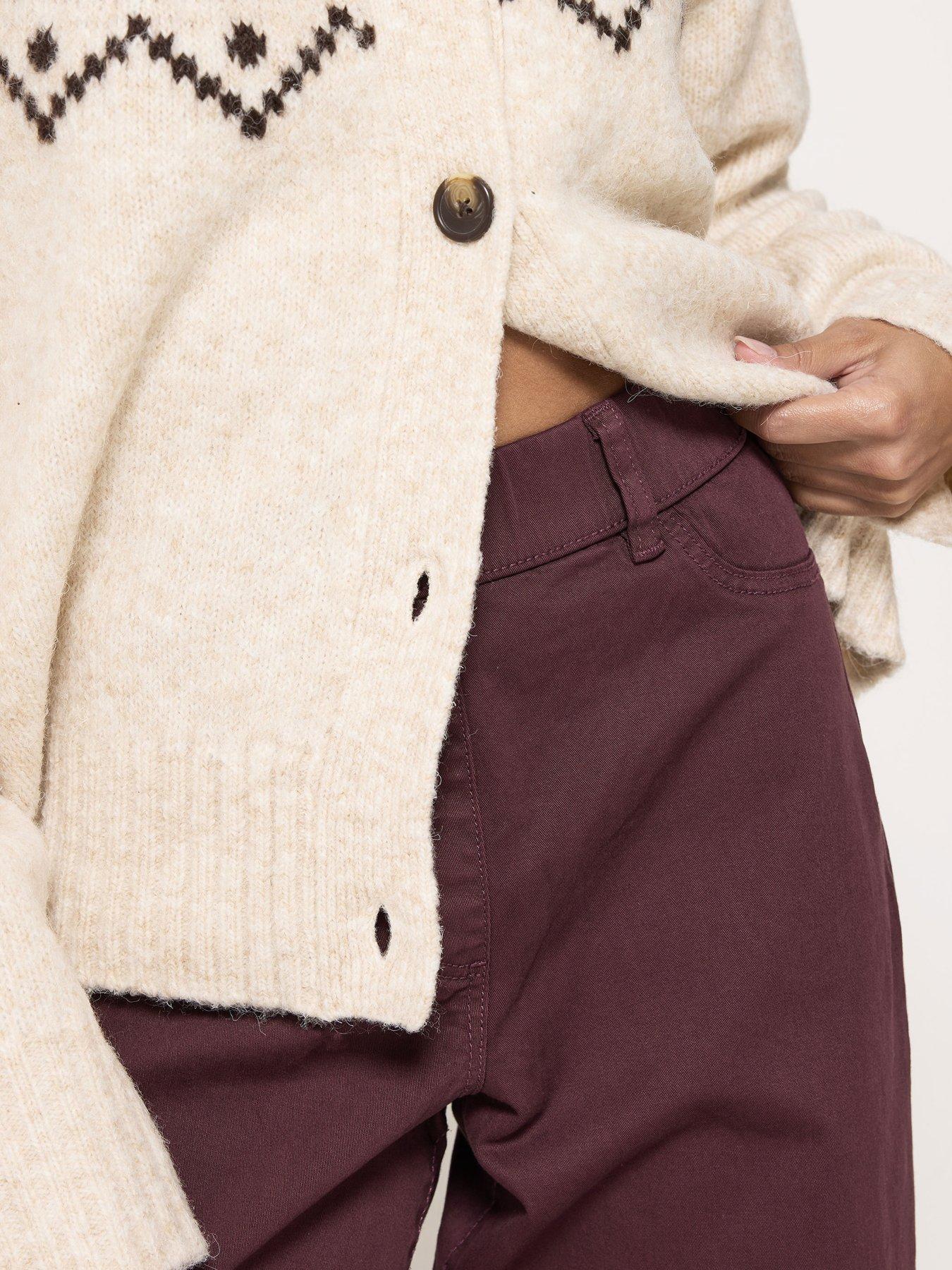 Image 4 of 4 of M&Co Petite Petite Wide Leg Jegging 27"