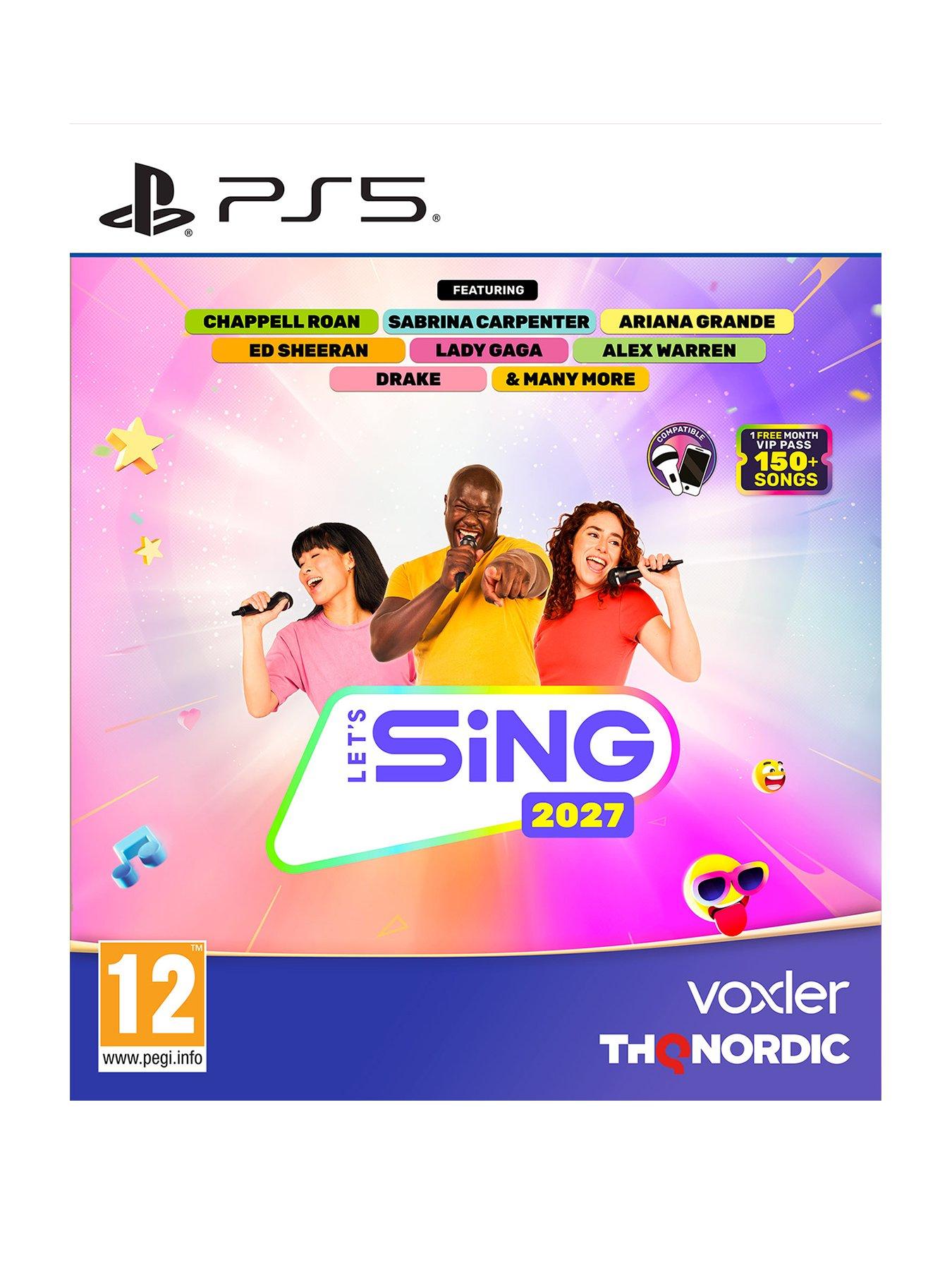 Image 1 of 7 of Playstation Let's Sing 2027 - PlayStation&reg;5