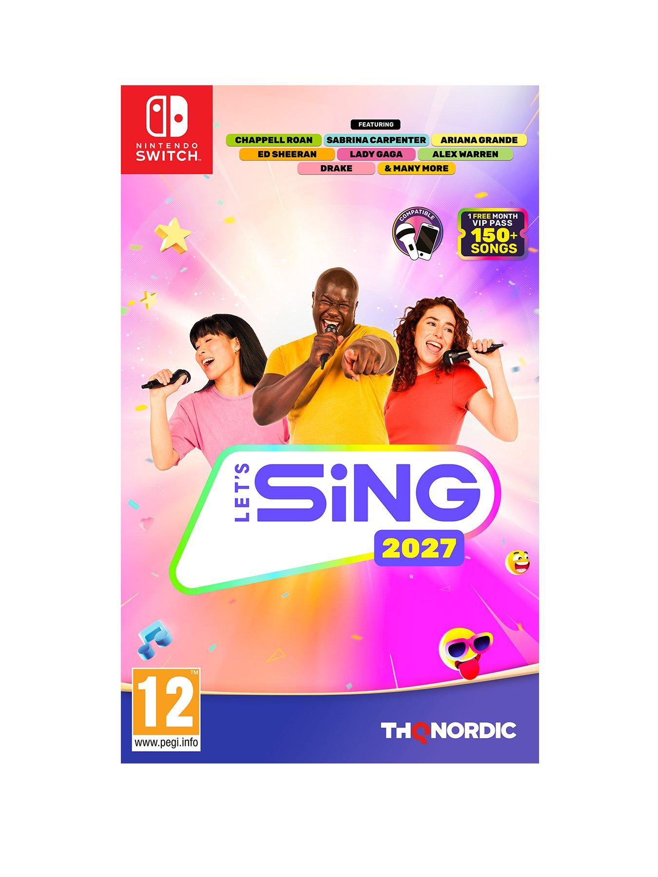 Image 1 of 7 of Nintendo Let's Sing 2027 - Nintendo Switch