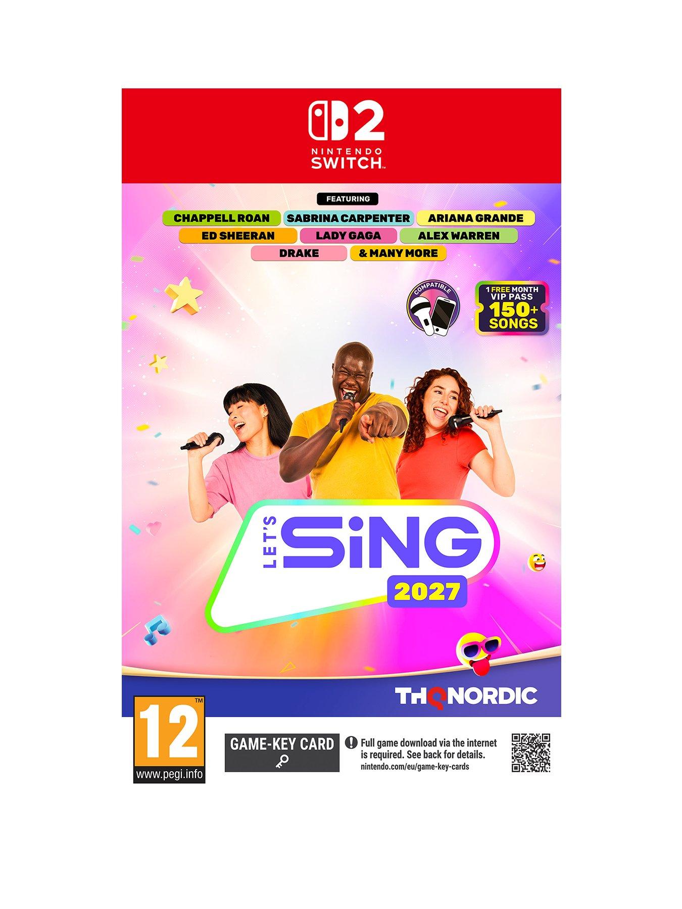 Image 1 of 7 of Nintendo Let's Sing 2027 - Nintendo Switch 2
