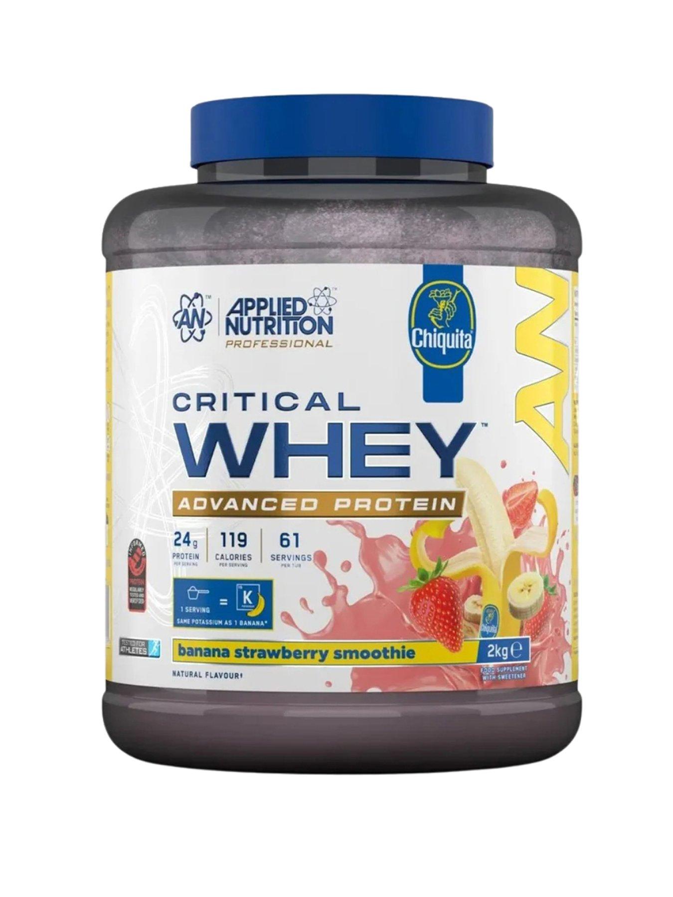 Critical Whey, Banana Strawberry Smoothie - 2000 grams - Image 3