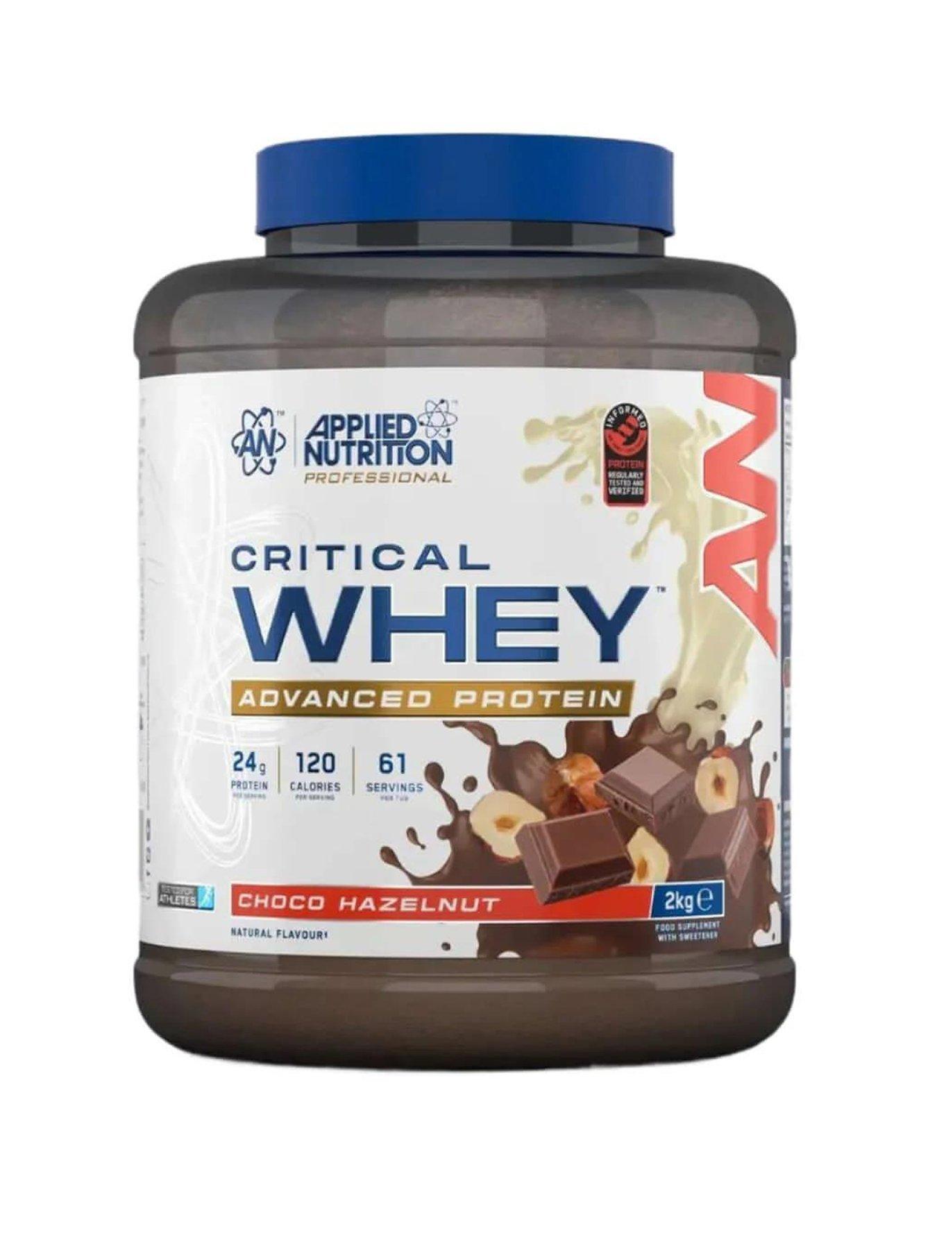 Applied Nutrition Multicolor Critical Whey Protein Powder - Choco Hazelnut - 61 Servings - Image 2