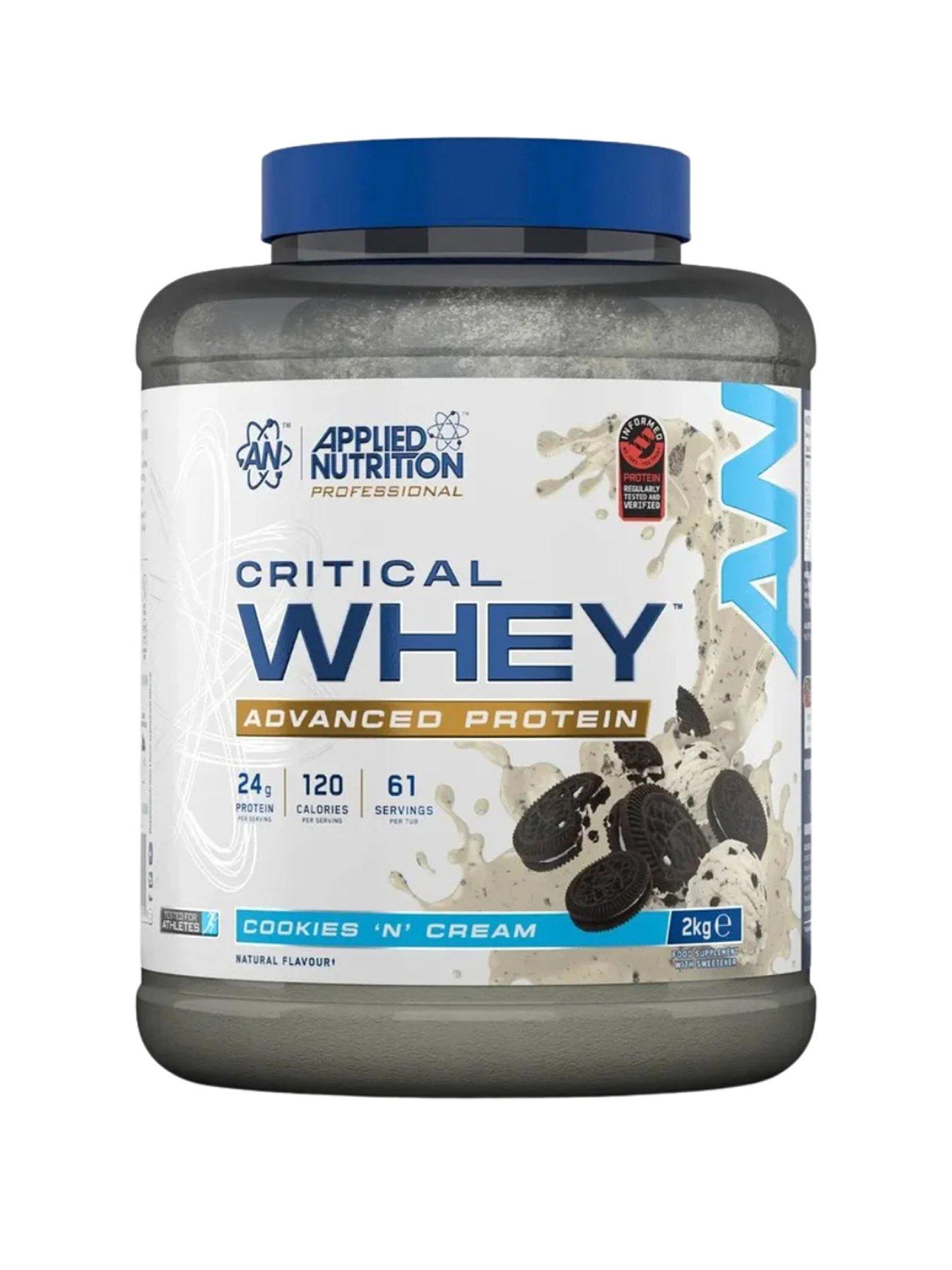 Applied Nutrition Multicolor Critical Whey Protein Powder - Cookies N Cream - 61 Servings - Image 3