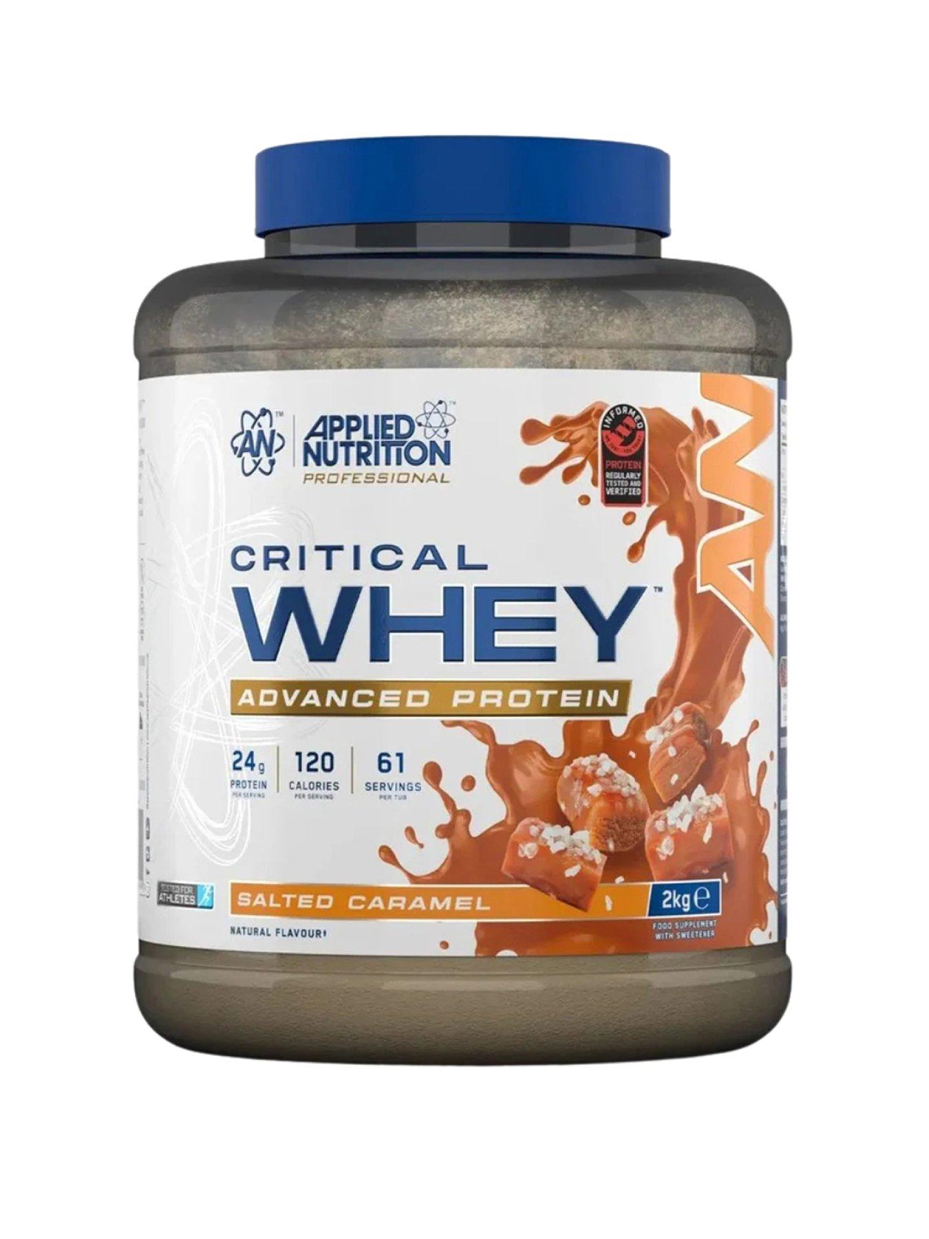 Applied Nutrition Multicolor Critical Whey Protein Powder - Salted Caramel - 61 Servings - Image 2