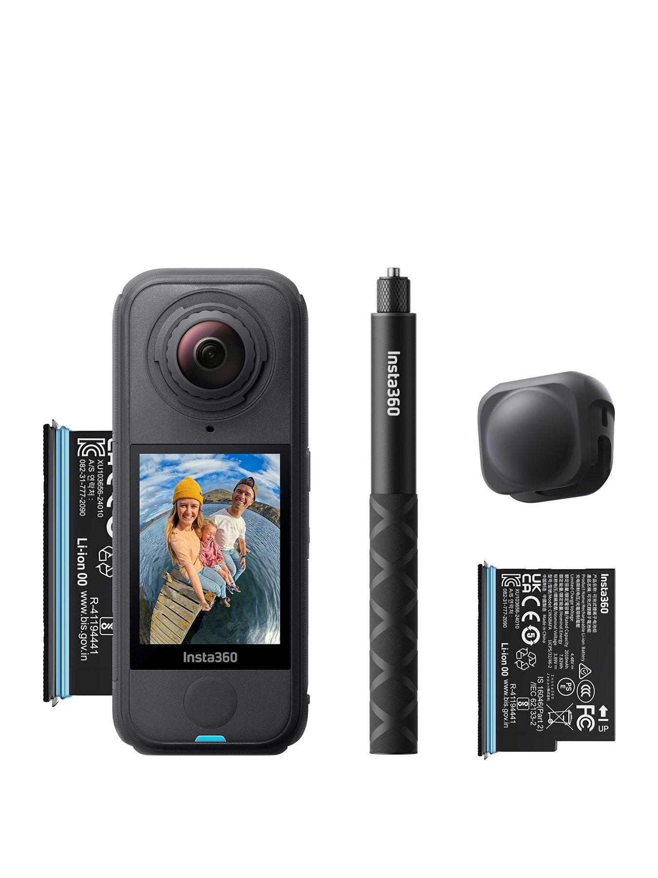 Insta360 X4 Air Starter Bundle – 8K 360 Action Camera with Replaceable Lenses, 114cm Invisible Selfie Stick, Lens Cap & Additional Battery - Image 9