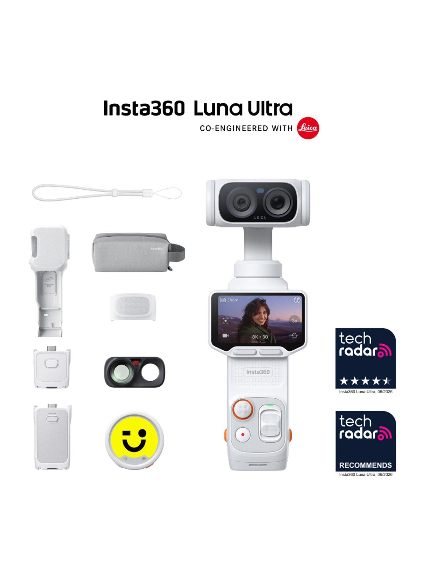 Image 1 of 7 of Insta360 Luna Ultra Creator Bundle White
