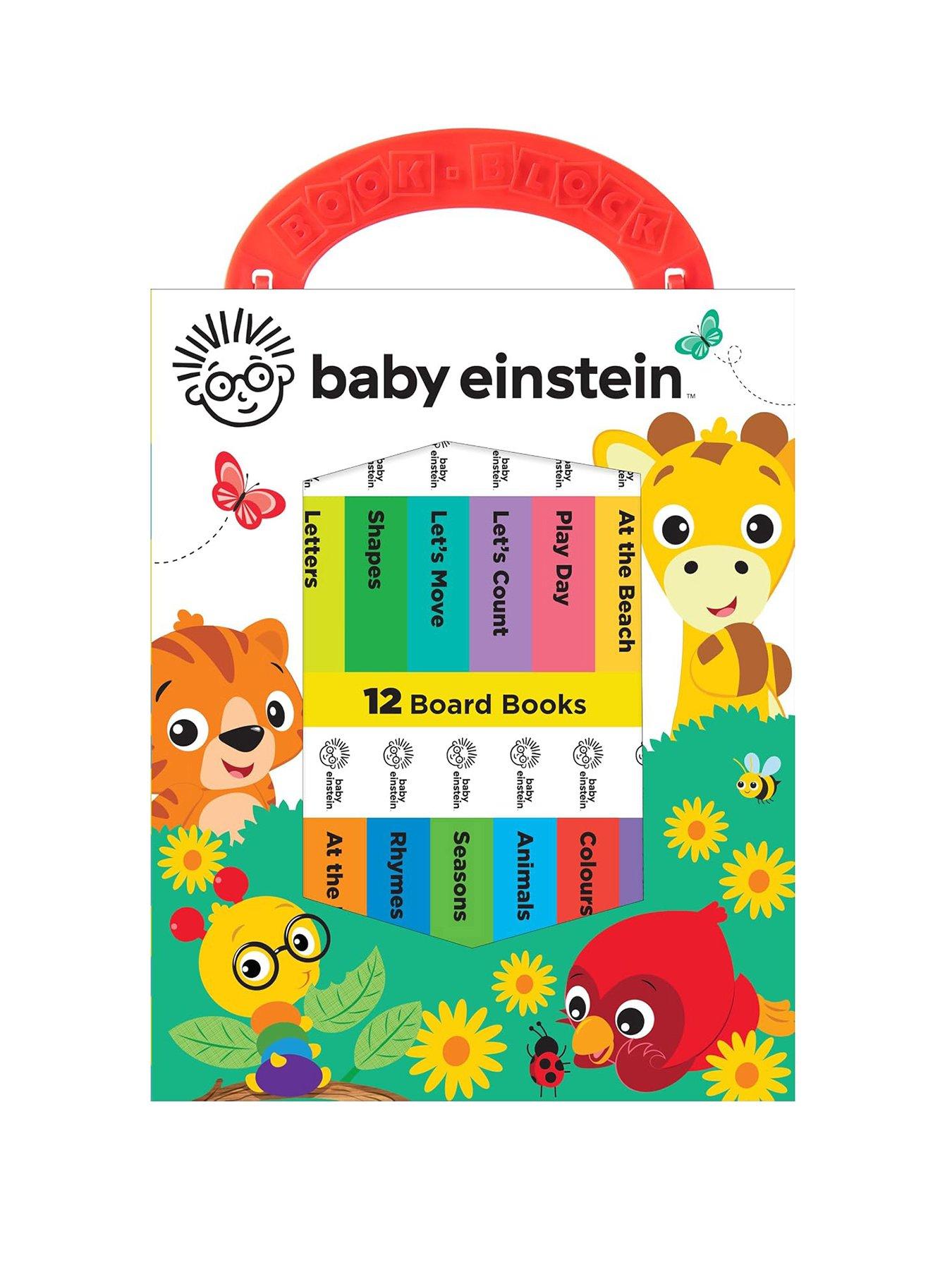 Baby Einstein 12-Book Carry Case Library Board Books Set - Image 9