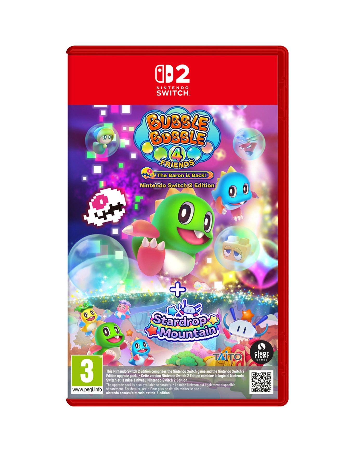 Image 1 of 5 of Nintendo Bubble Bobble 4 Friends: The Baron is Back!&nbsp;+ Stardrop Mountain - Nintendo Switch 2