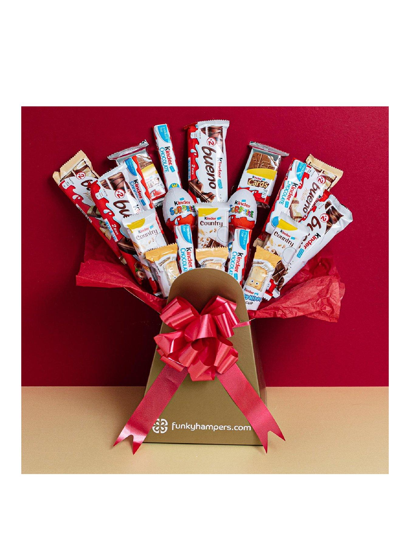 Image 1 of 2 of Funky Hampers The Kinder Chocolate Bouquet