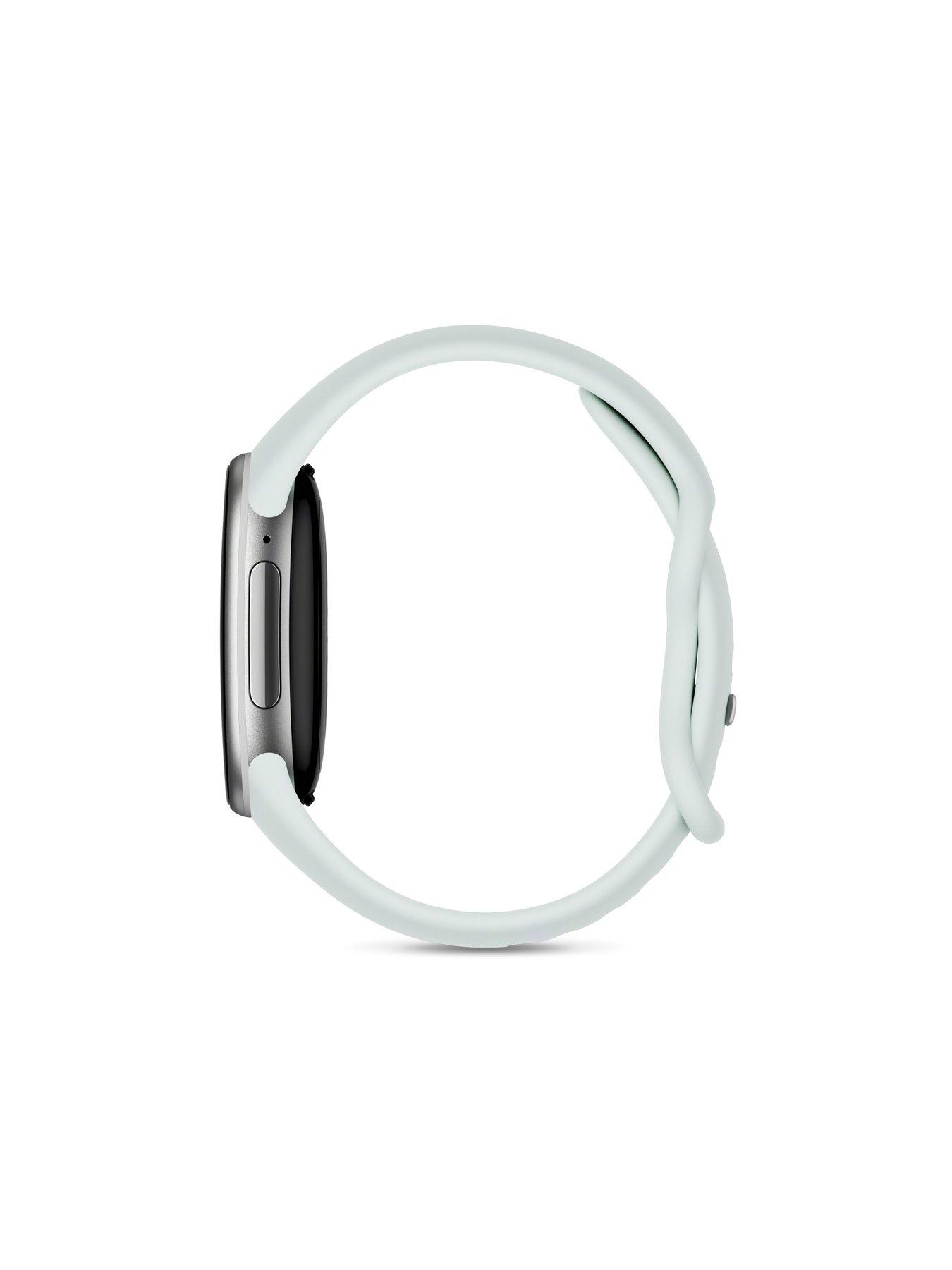 Image 3 of 6 of Fitbit Google Fitbit Edge Fog/Satin Silver