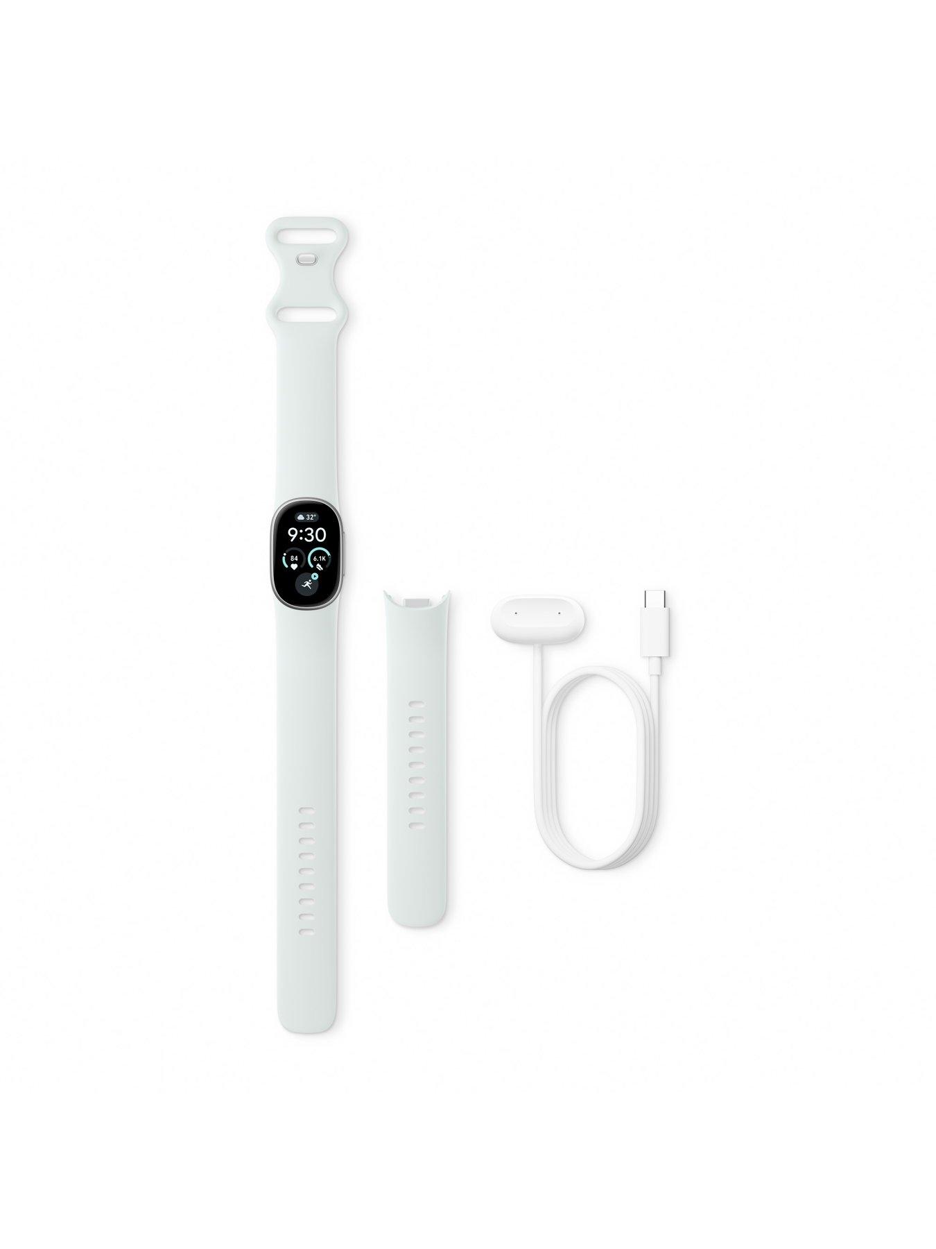 Image 6 of 6 of Fitbit Google Fitbit Edge Fog/Satin Silver