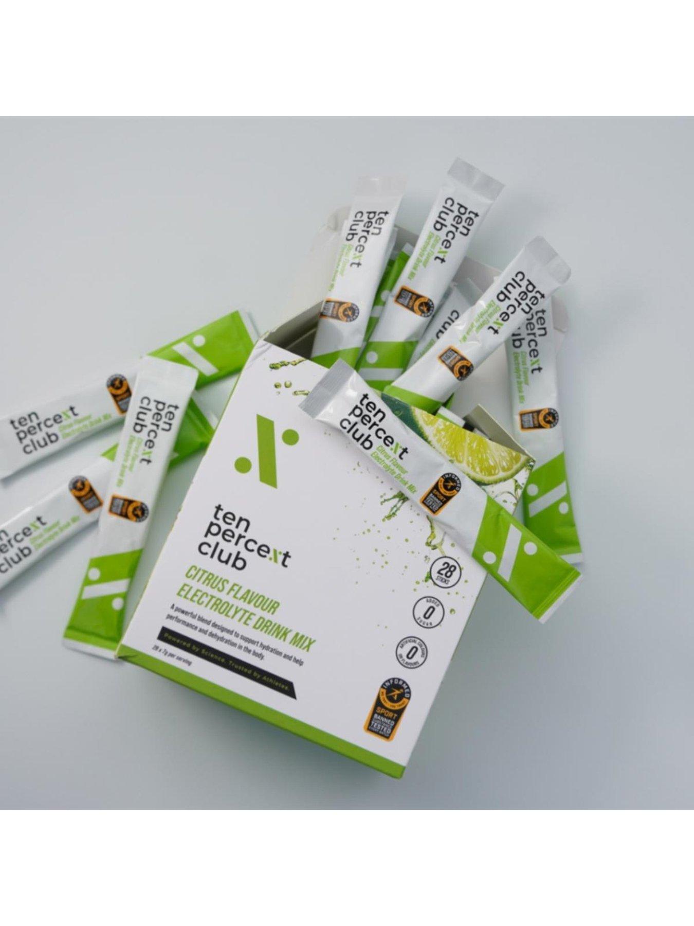 Image 3 of 5 of Ten Percent Club Electrolytes - Citrus - 28 sachets