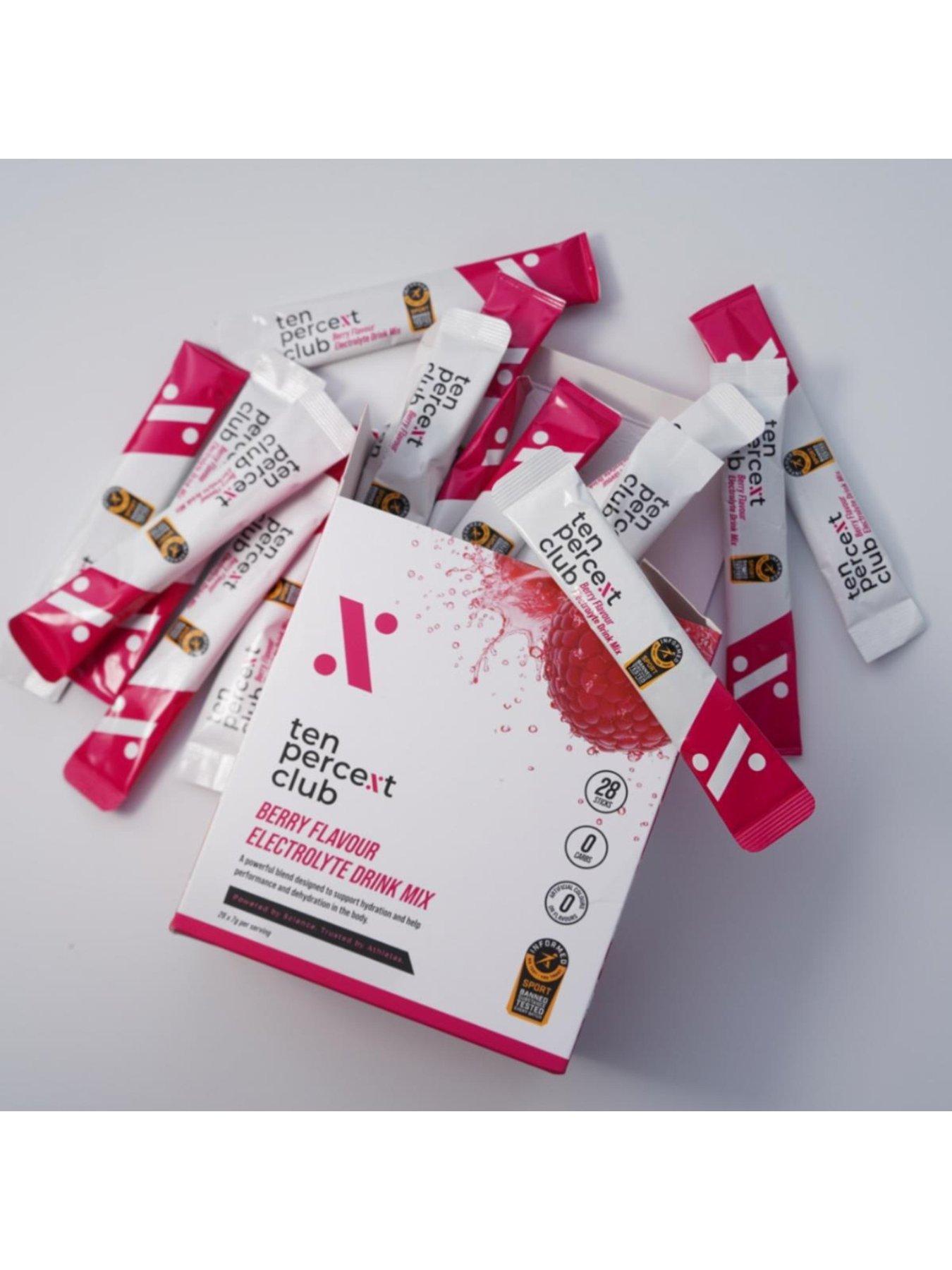 Image 3 of 5 of Ten Percent Club Electrolytes - Mixed Berry - 28 sachets