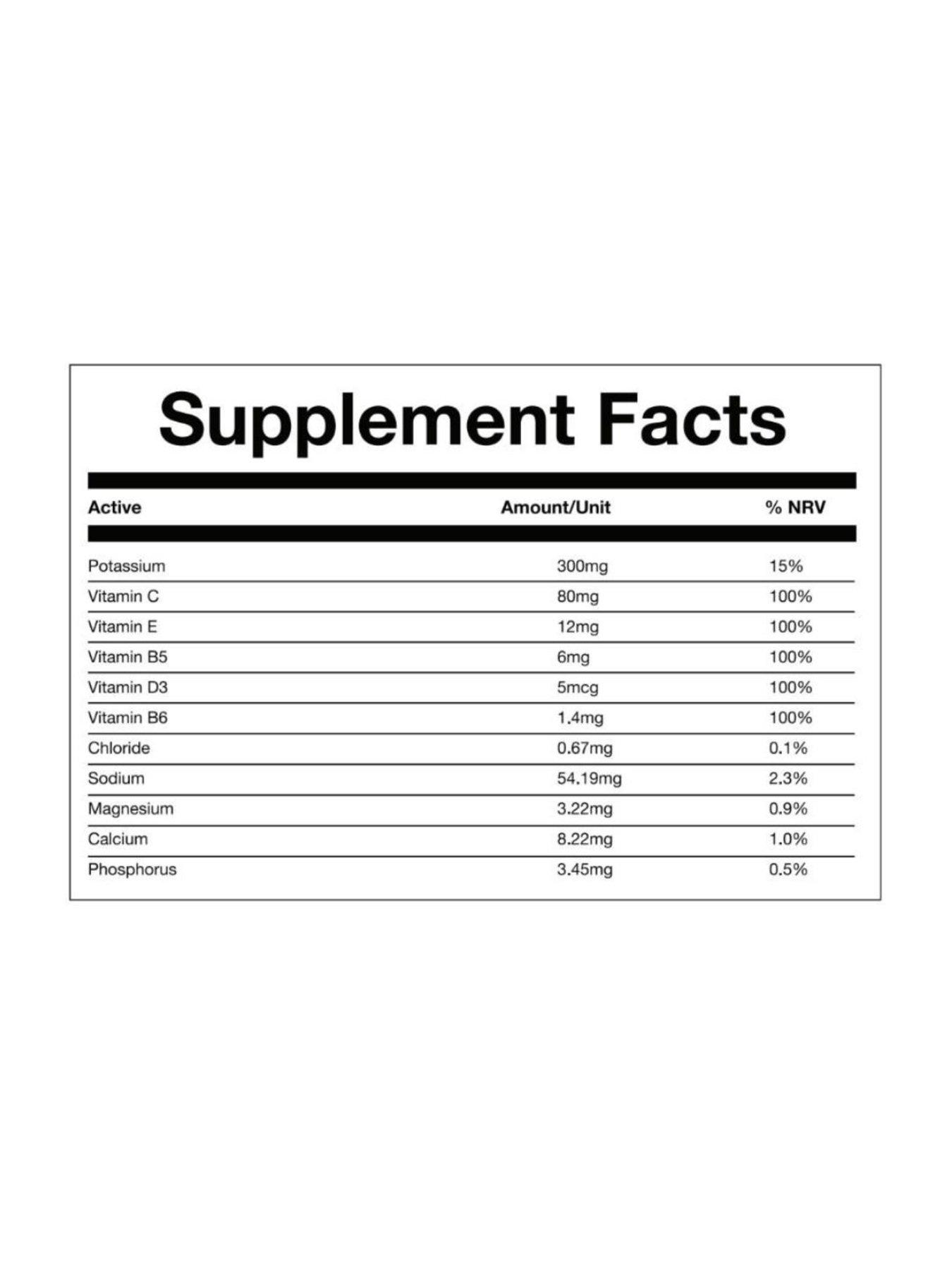 Image 5 of 5 of Ten Percent Club Electrolytes - Mixed Berry - 28 sachets