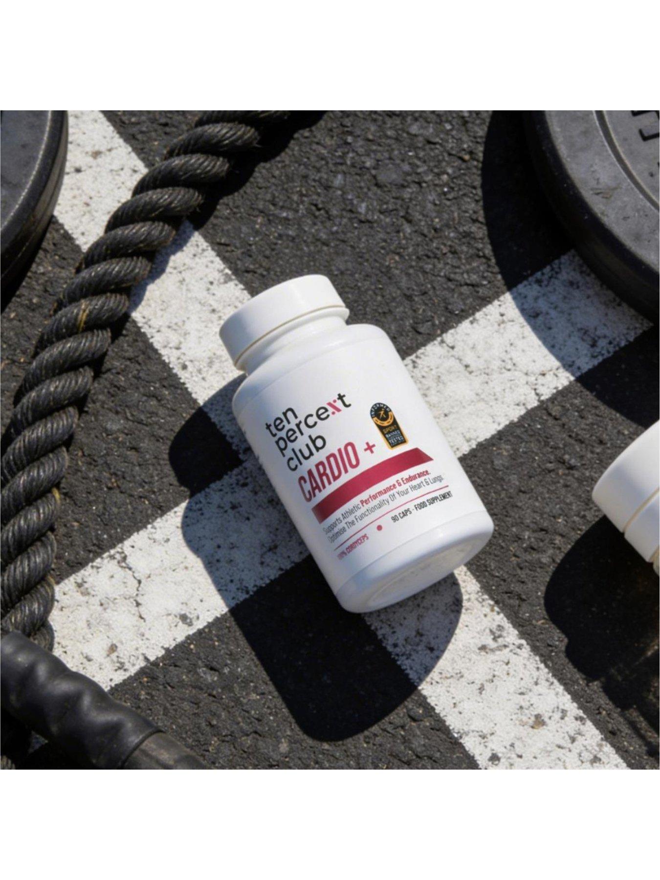 Image 4 of 6 of Ten Percent Club Cardio+ - Unflavoured - 90 capsules