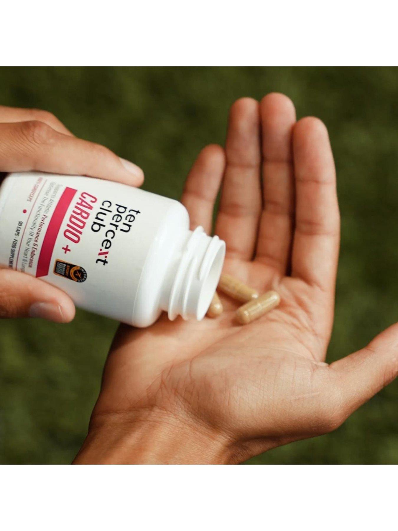 Image 5 of 6 of Ten Percent Club Cardio+ - Unflavoured - 90 capsules