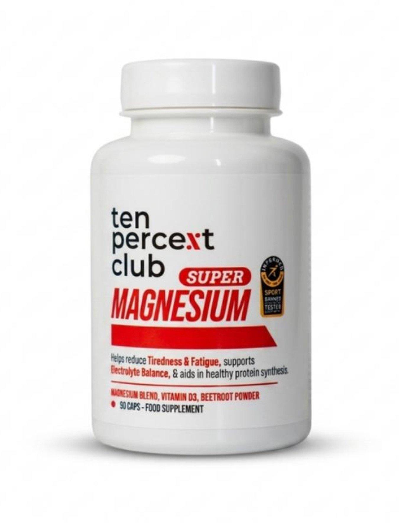 Image 1 of 6 of Ten Percent Club Super Magnesium - Unflavoured - 90 capsules