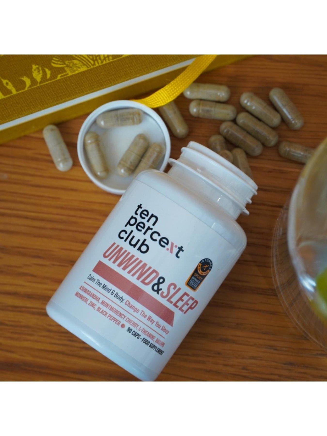 Image 5 of 6 of Ten Percent Club Unwind And Sleep - Unflavoured - 90 capsules
