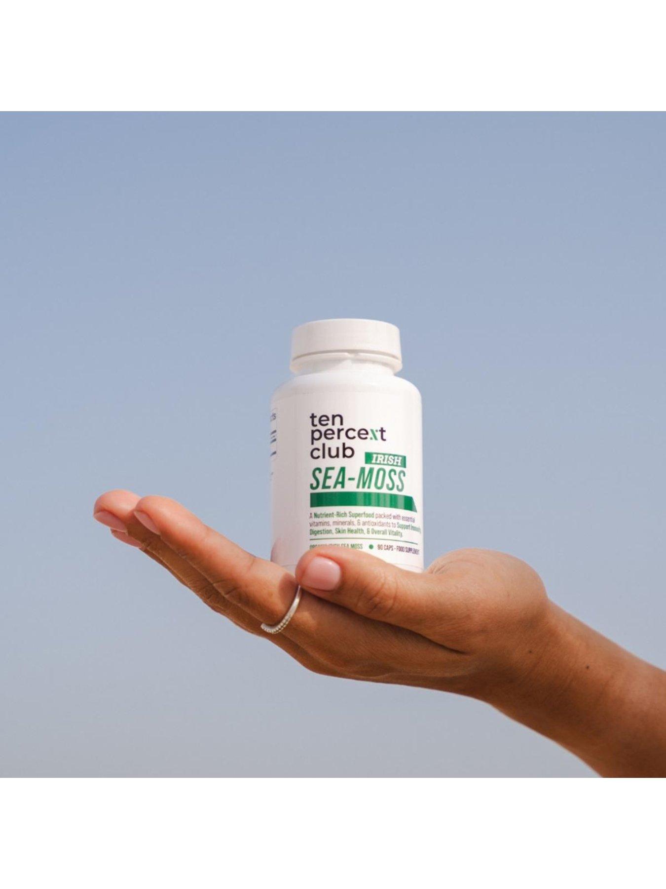 Image 4 of 6 of Ten Percent Club Irish Sea Moss - Unflavoured - 90 capsules