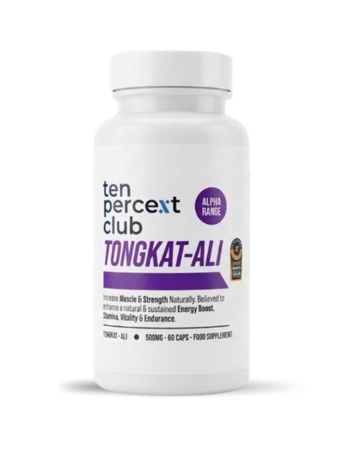 Image 1 of 6 of Ten Percent Club Tongkat Ali - Unflavoured - 60 capsules