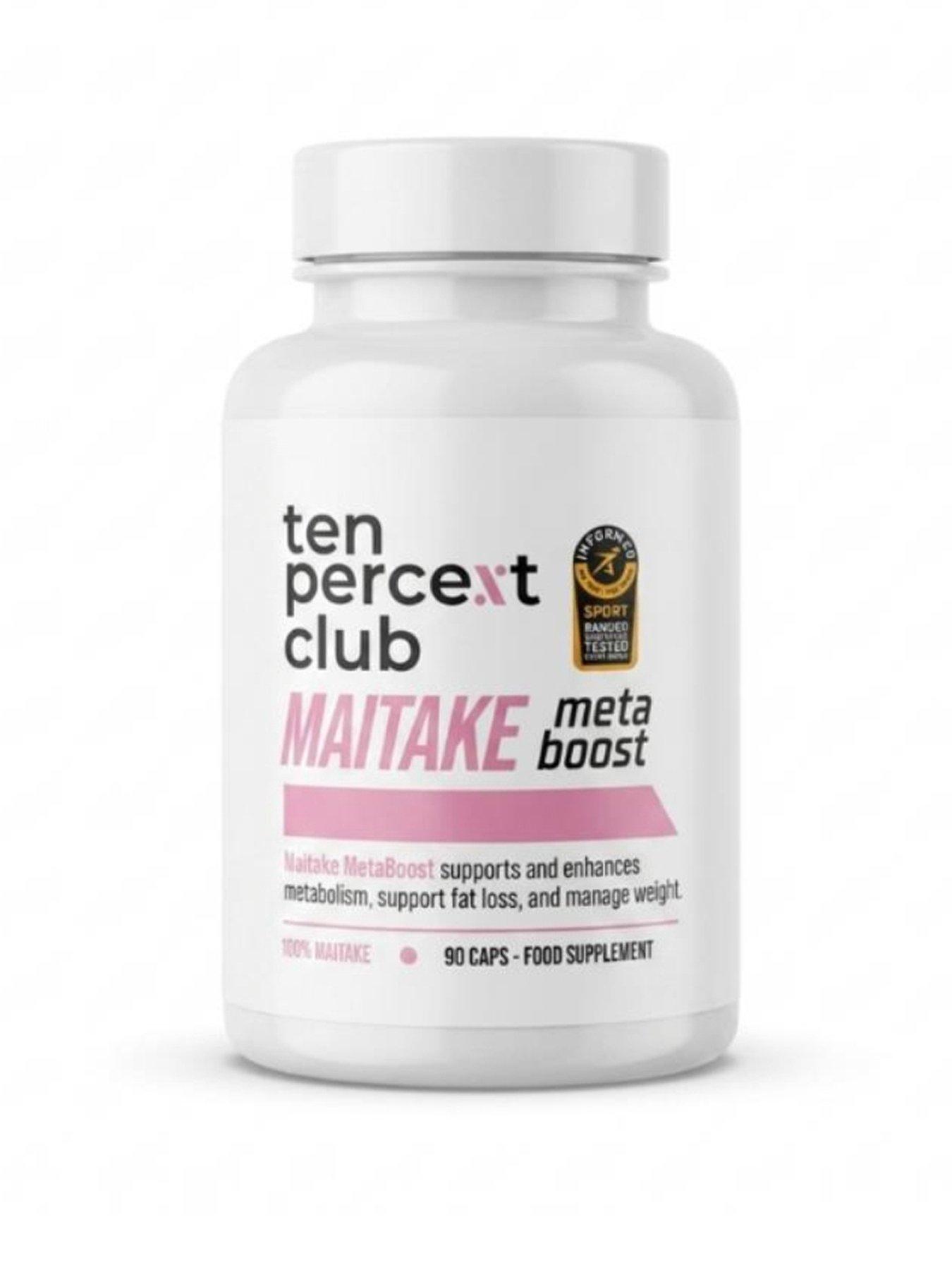Image 1 of 5 of Ten Percent Club Maitake Metaboost - Unflavoured - 90 capsules