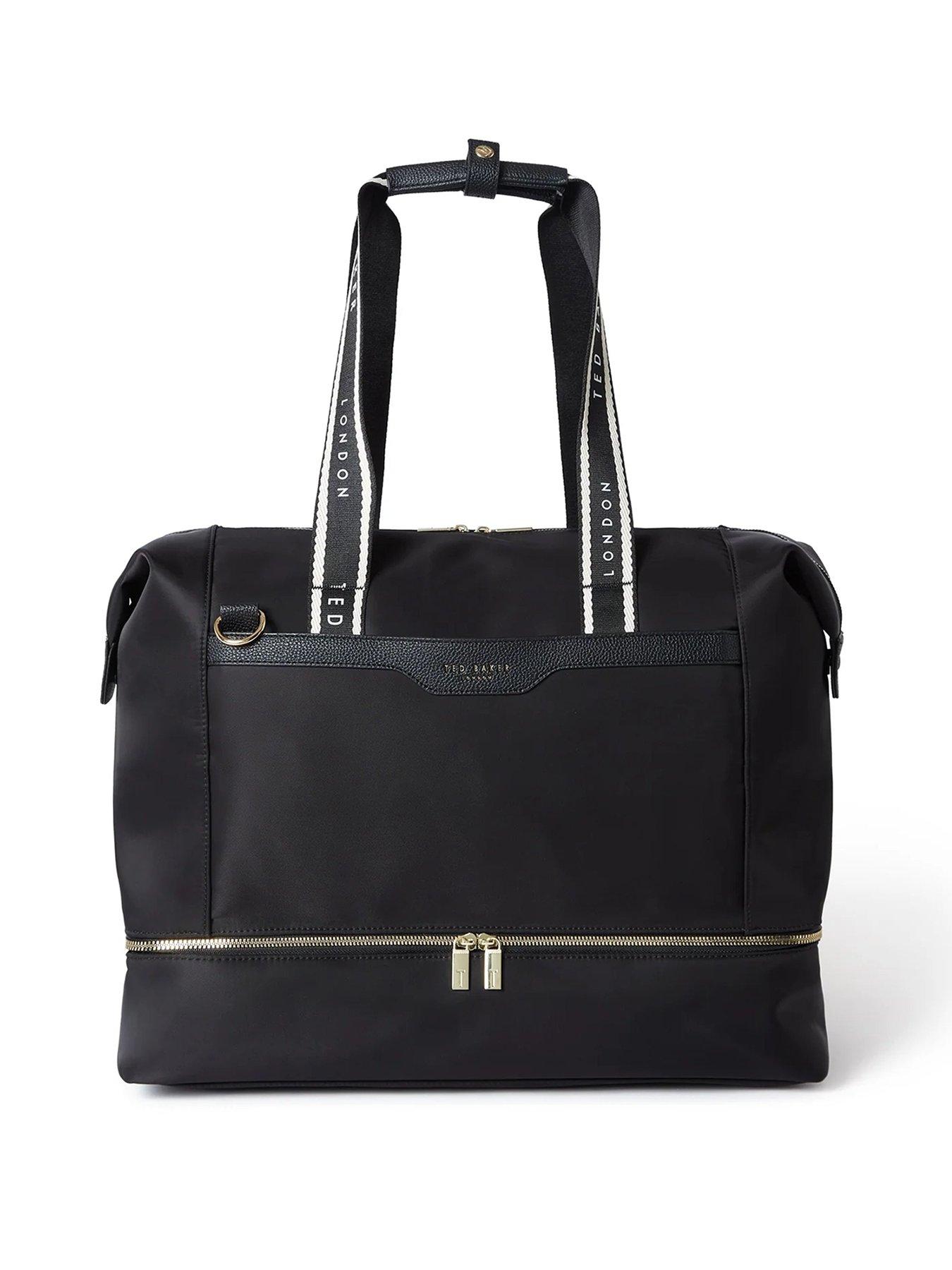 Image 1 of 6 of Ted Baker Icon Travel Black Underseat Holdall