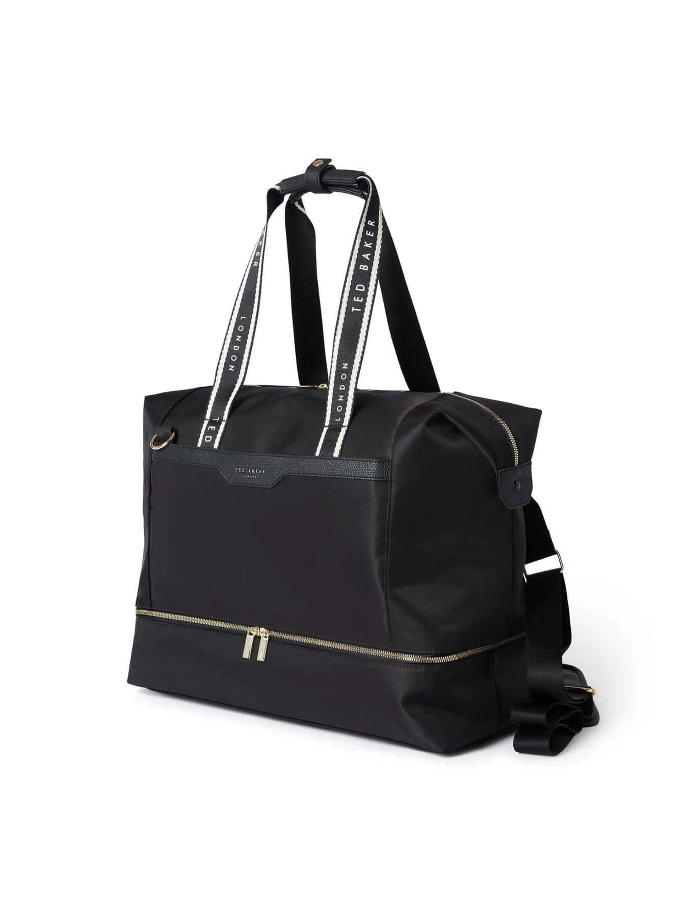 Image 2 of 6 of Ted Baker Icon Travel Black Underseat Holdall