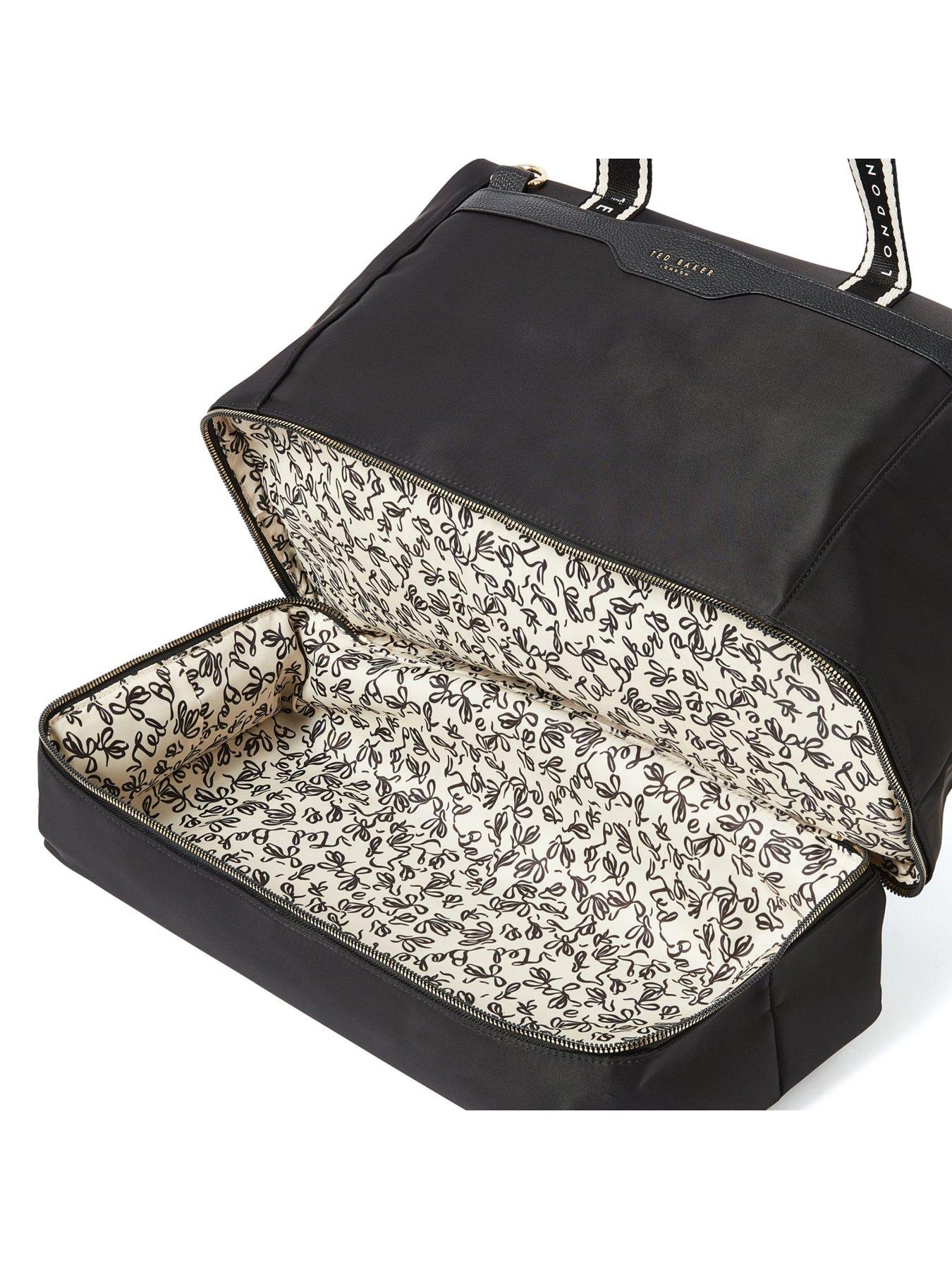 Image 4 of 6 of Ted Baker Icon Travel Black Underseat Holdall