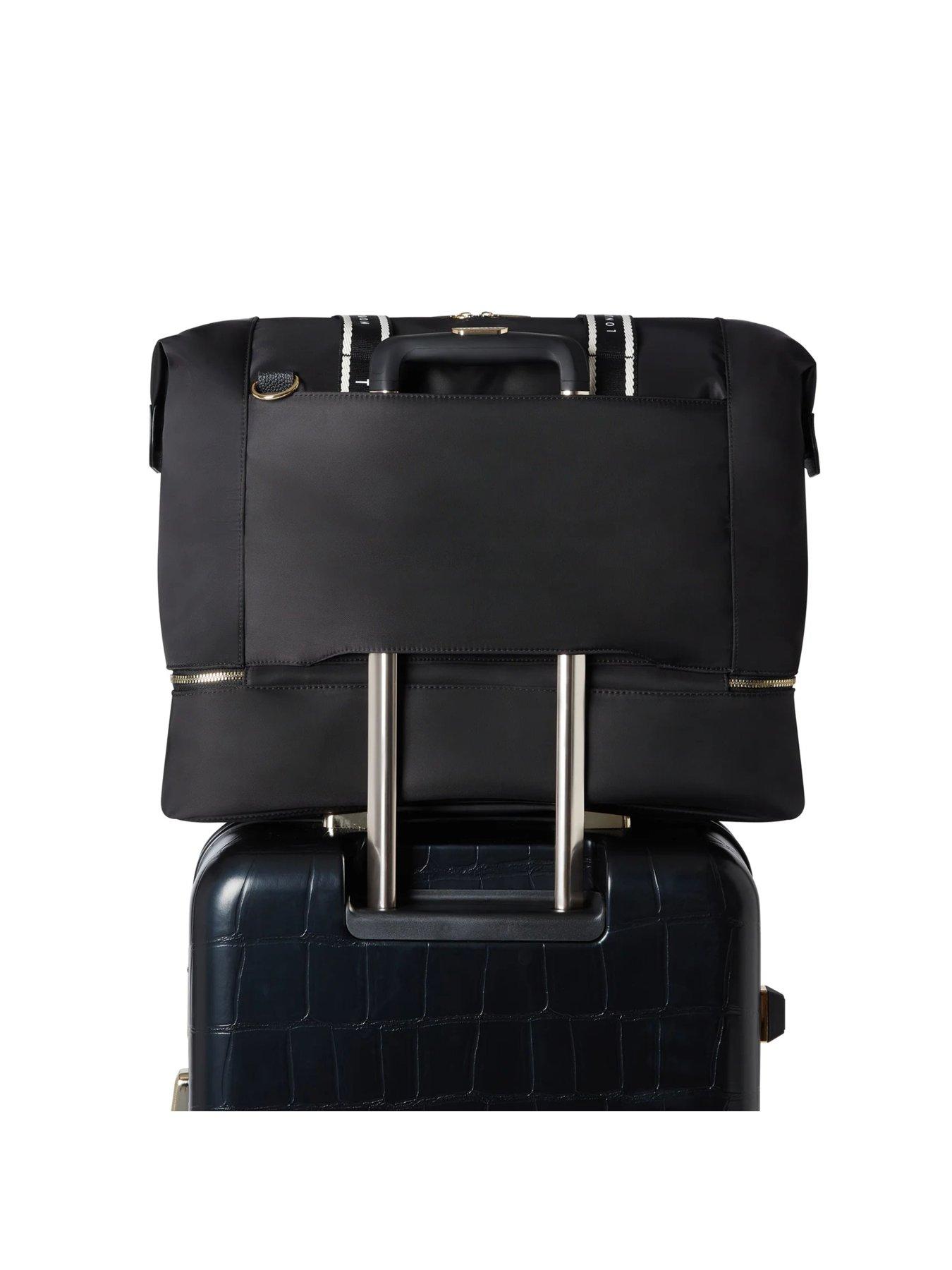 Image 5 of 6 of Ted Baker Icon Travel Black Underseat Holdall