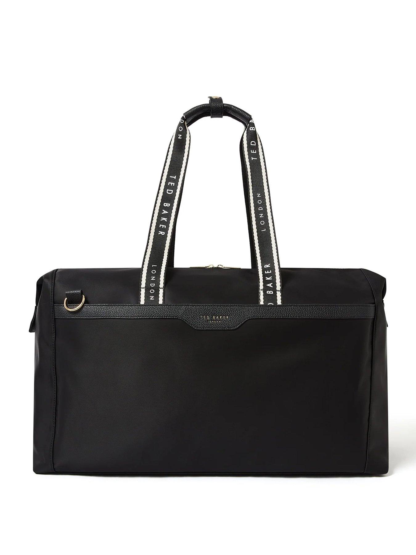 Image 1 of 4 of Ted Baker Icon Travel Black Cabin Holdall