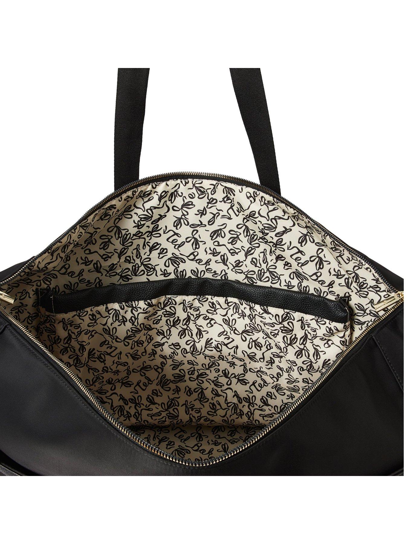 Image 3 of 4 of Ted Baker Icon Travel Black Cabin Holdall